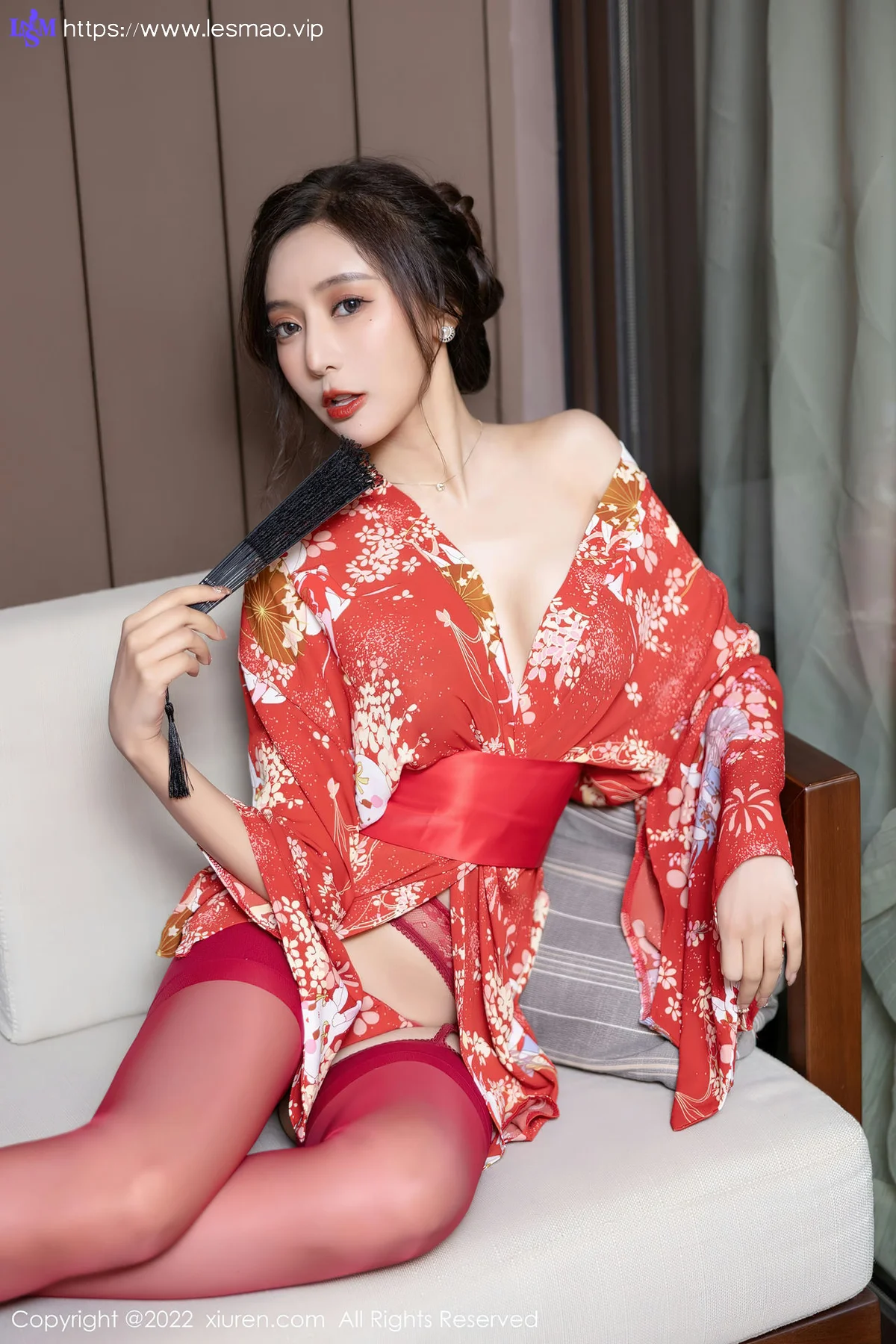 XiuRen 秀人 No.4748 日式和服 王馨瑶yanni 性感写真11 - 16