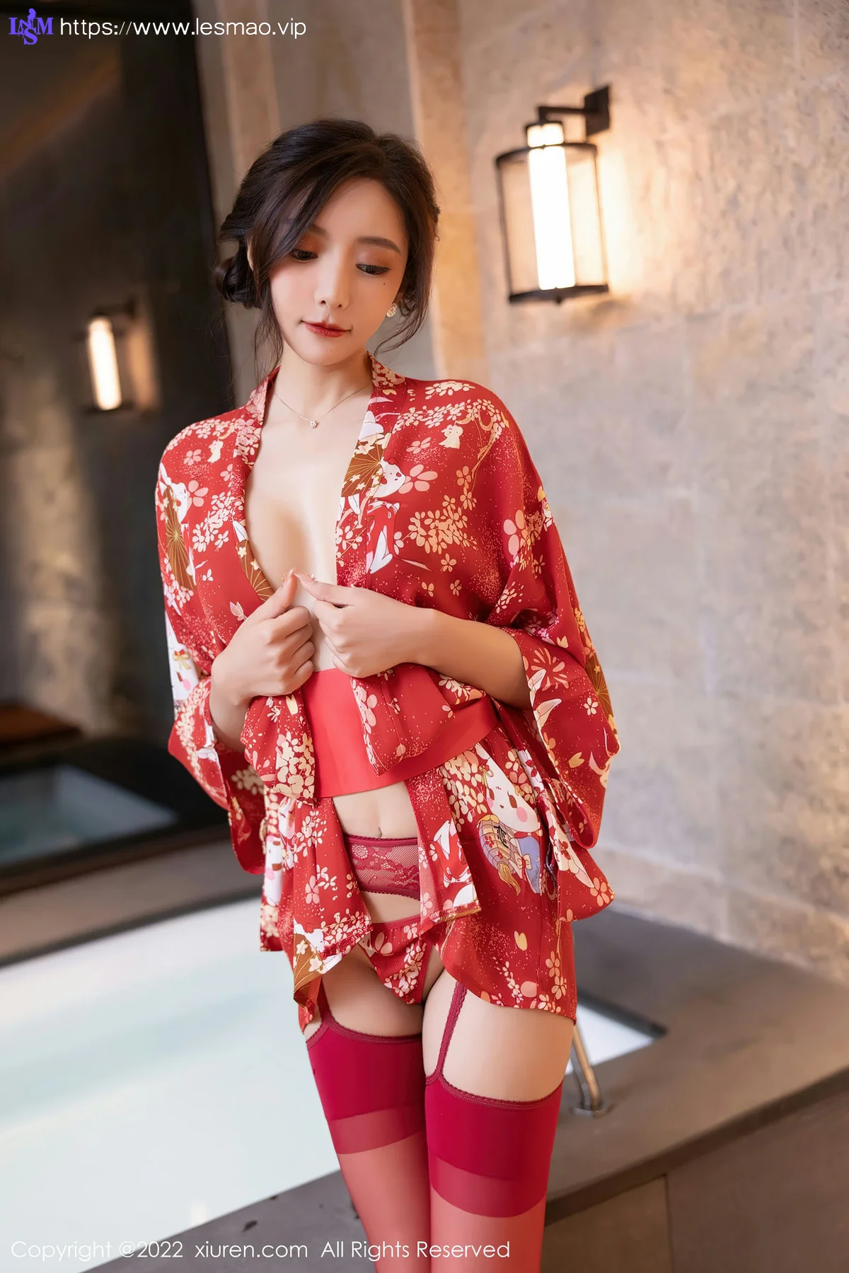 XiuRen 秀人 No.4748 日式和服 王馨瑶yanni 性感写真11 - 35