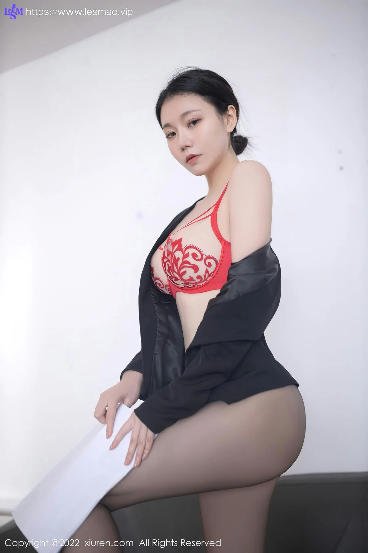 XiuRen 秀人 No.4755 女老板角色扮演 安然Maleah 珠三角旅拍1 - 53