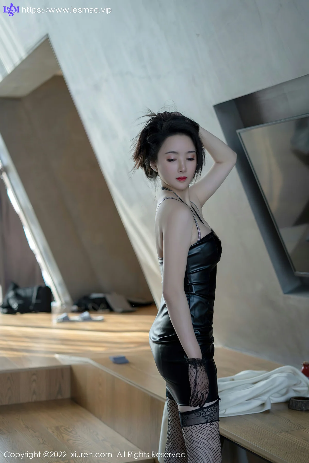 XiuRen 秀人 No.4779 黑色清透内衣 summer宝宝 性感写真 - 11
