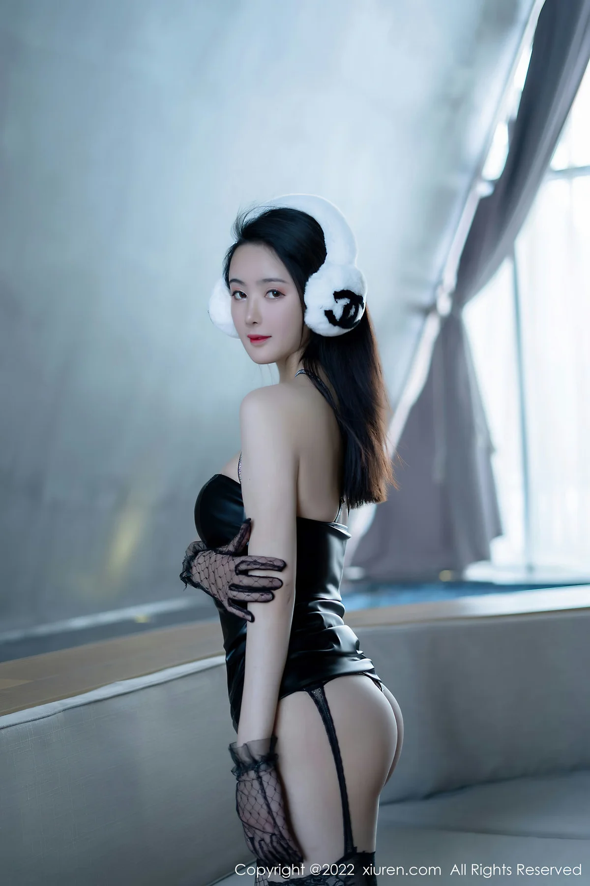 XiuRen 秀人 No.4779 黑色清透内衣 summer宝宝 性感写真 - 21