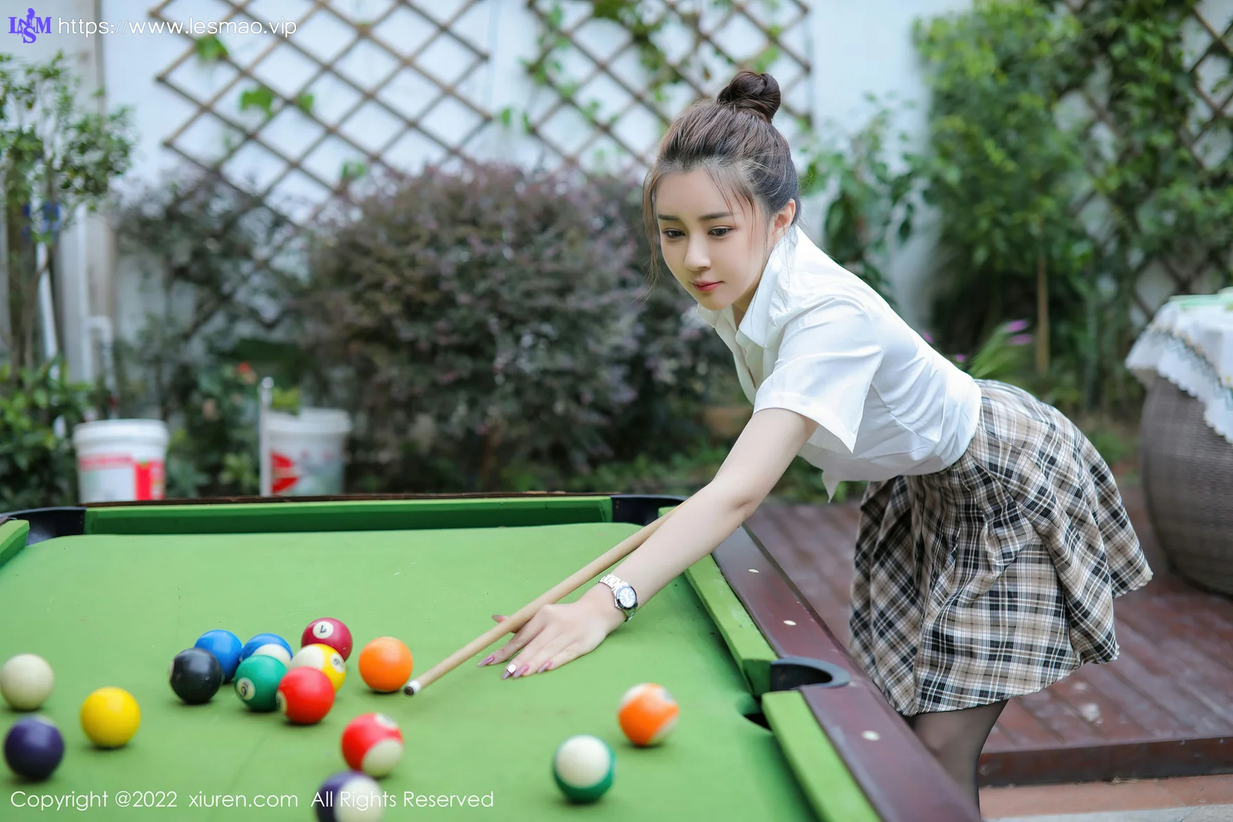 XiuRen 秀人 No.4786 格子裙 凯竹姐姐 性感写真 - 20