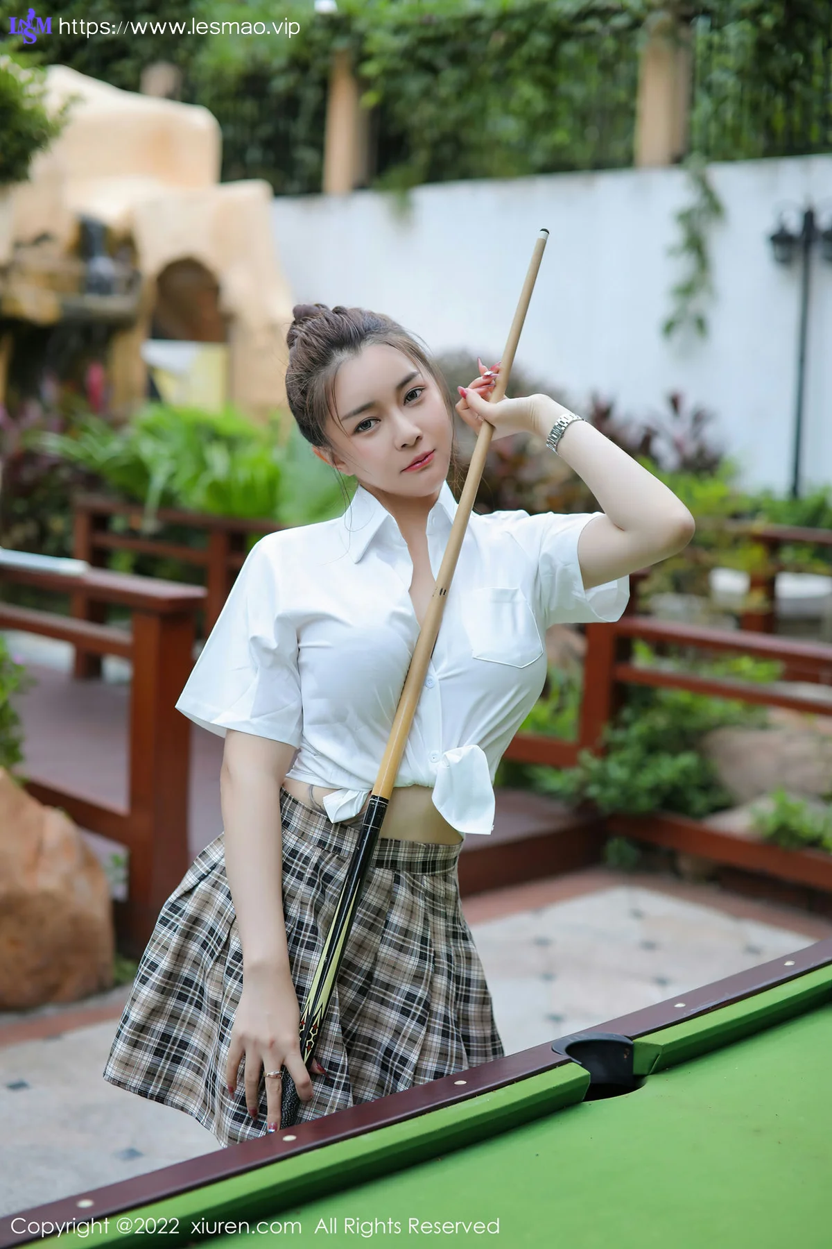 XiuRen 秀人 No.4786 格子裙 凯竹姐姐 性感写真 - 22