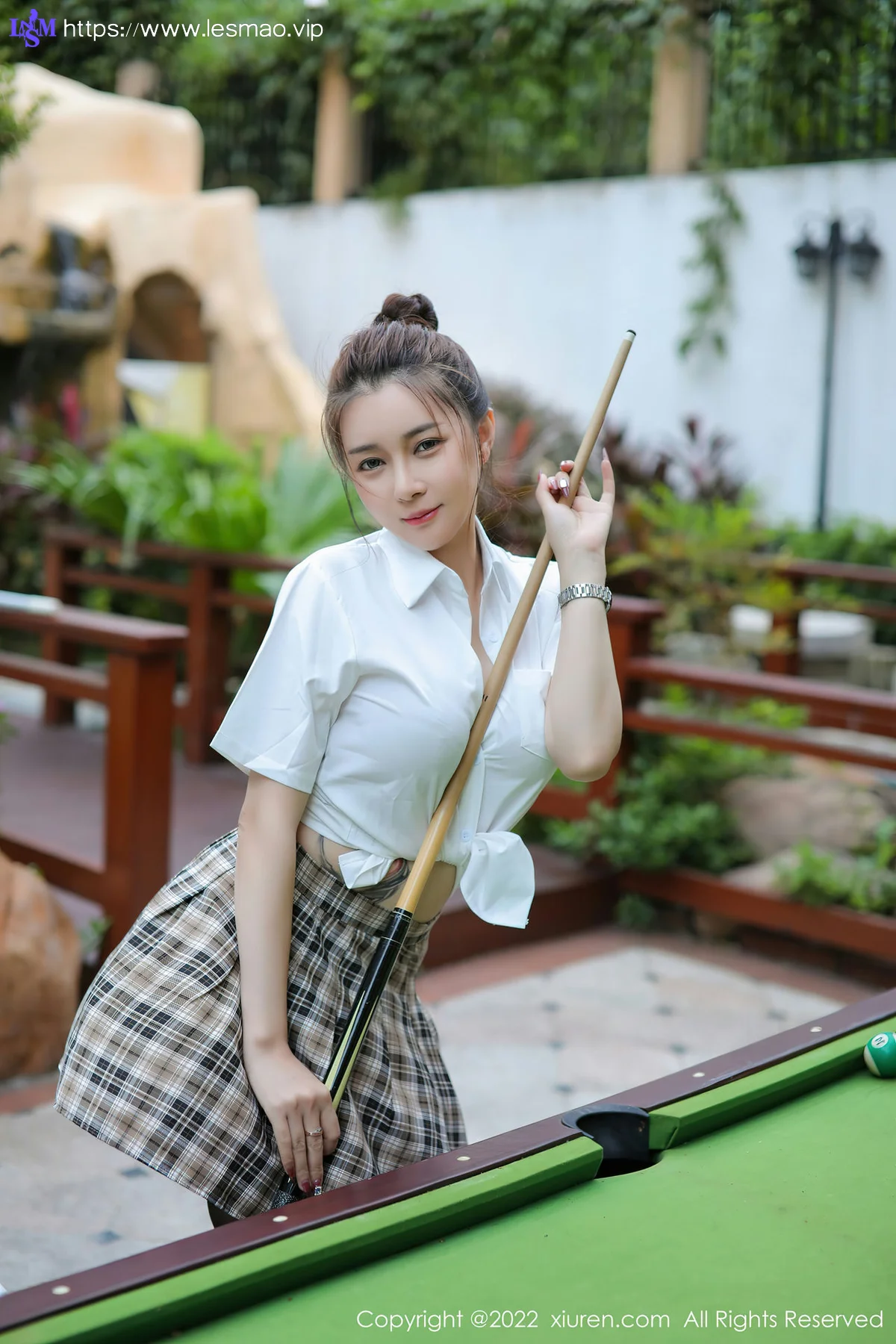 XiuRen 秀人 No.4786 格子裙 凯竹姐姐 性感写真 - 23