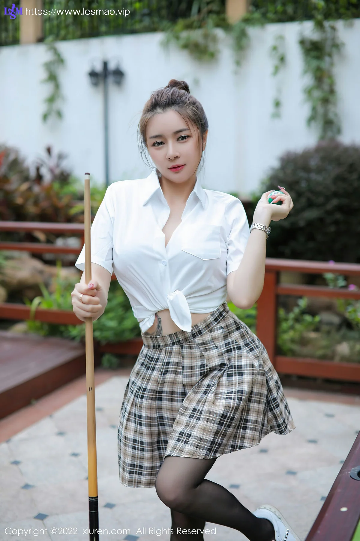 XiuRen 秀人 No.4786 格子裙 凯竹姐姐 性感写真 - 29