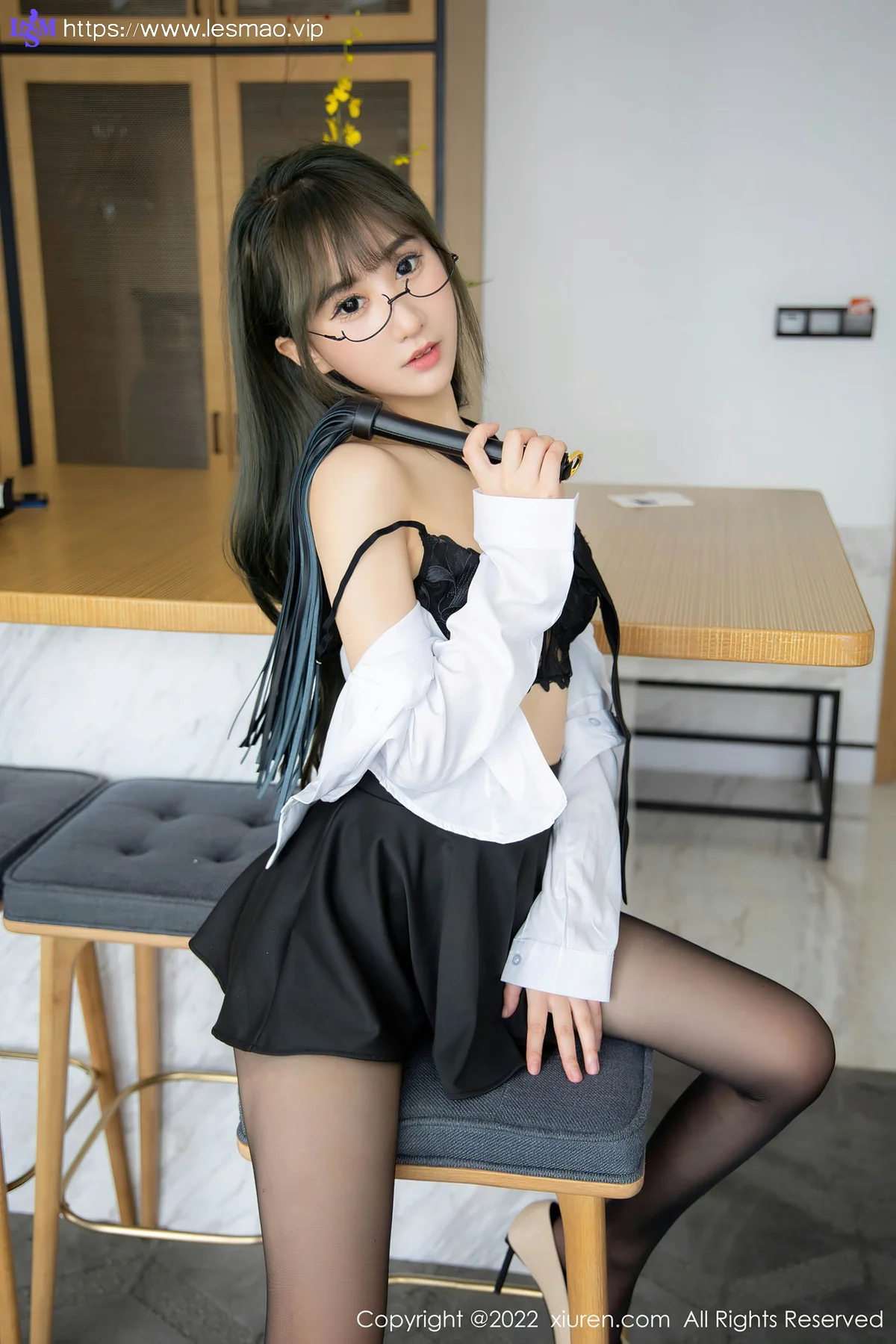 XiuRen 秀人 No.4789 黑色短裙 小果冻儿 性感写真11 - 30