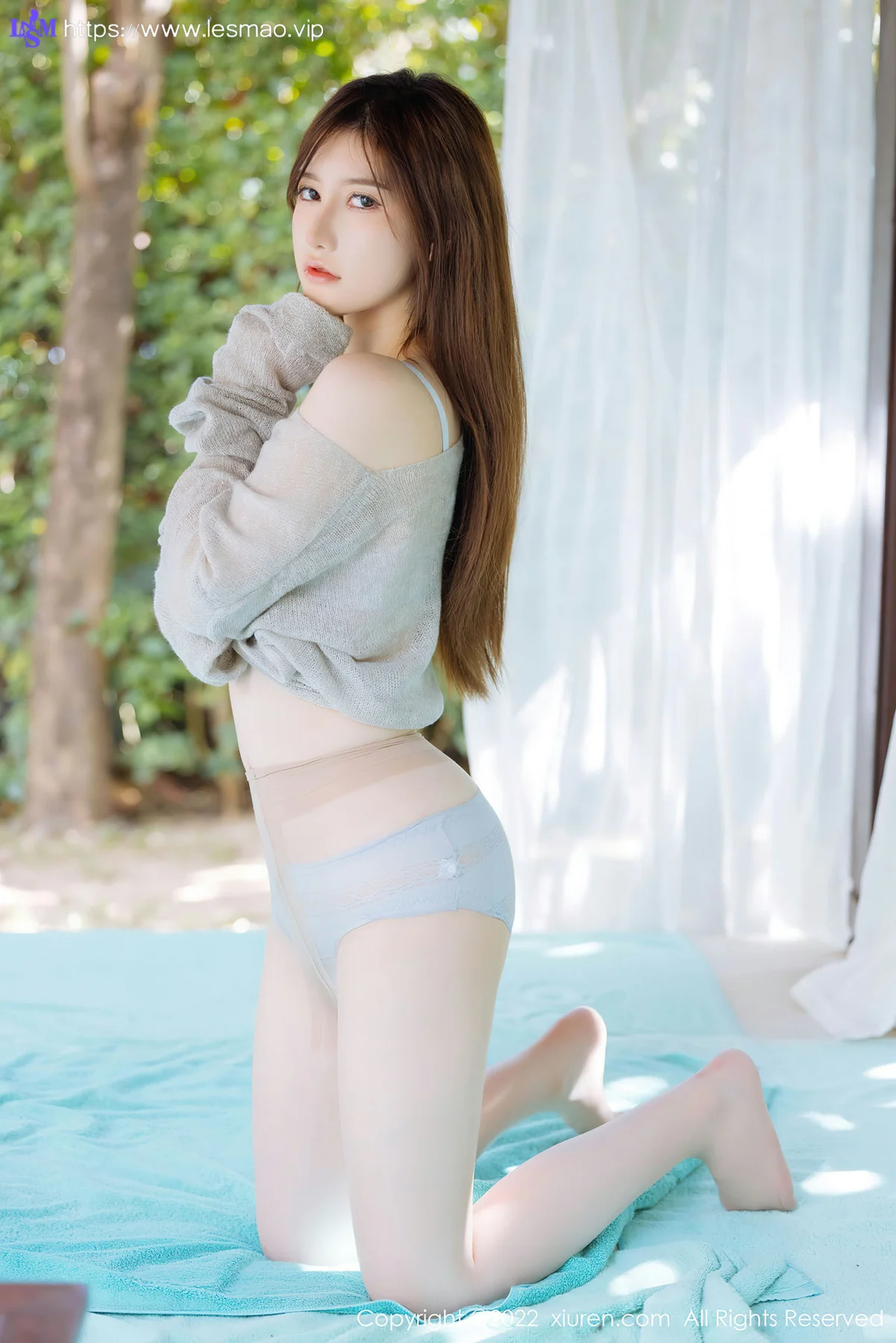 XiuRen 秀人 No.4797 蕾丝内衣 美桃酱 珠三角旅拍2 - 31