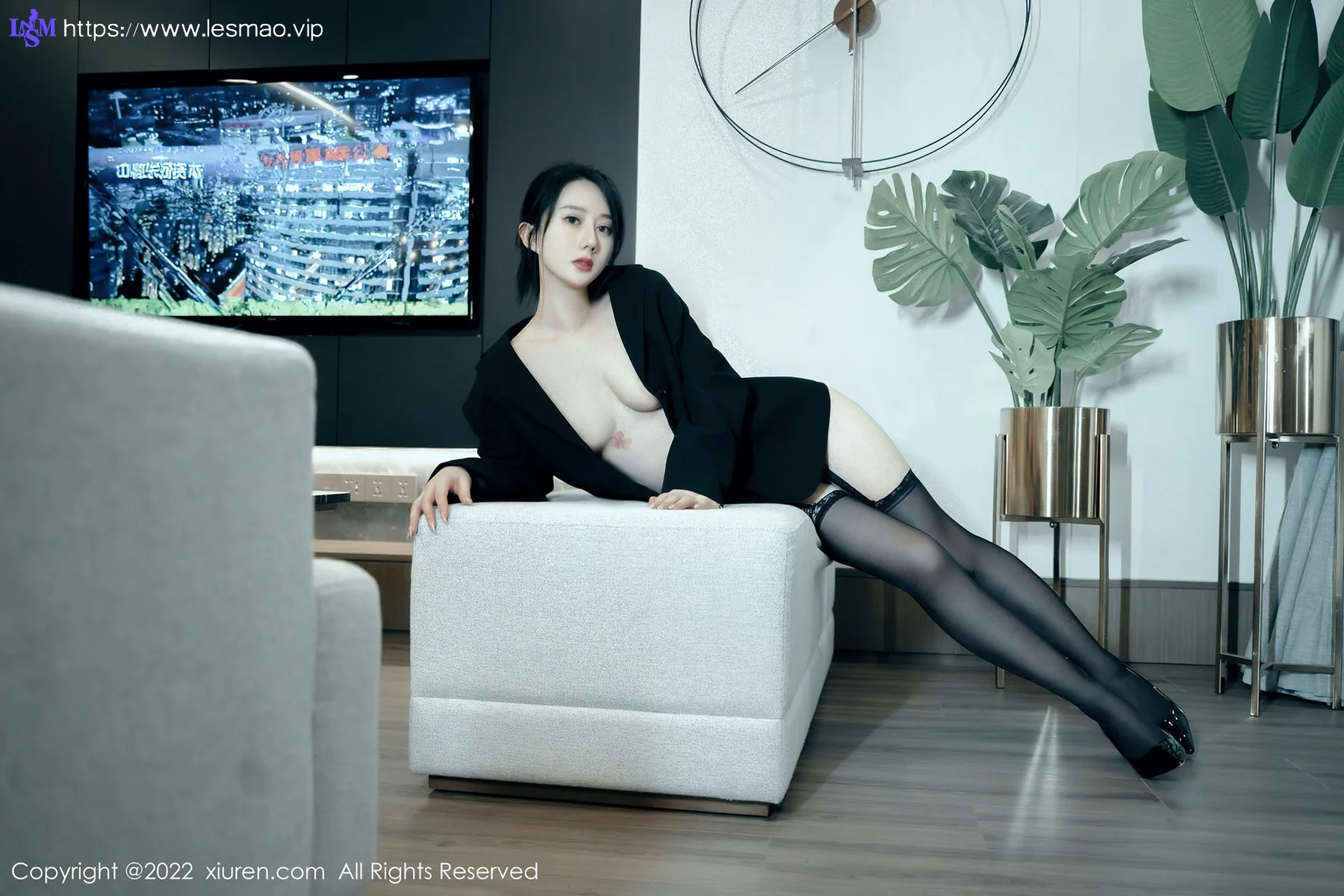 XiuRen 秀人 No.4801 魅惑黑丝 苏小曼babyface 性感写真3 - 38
