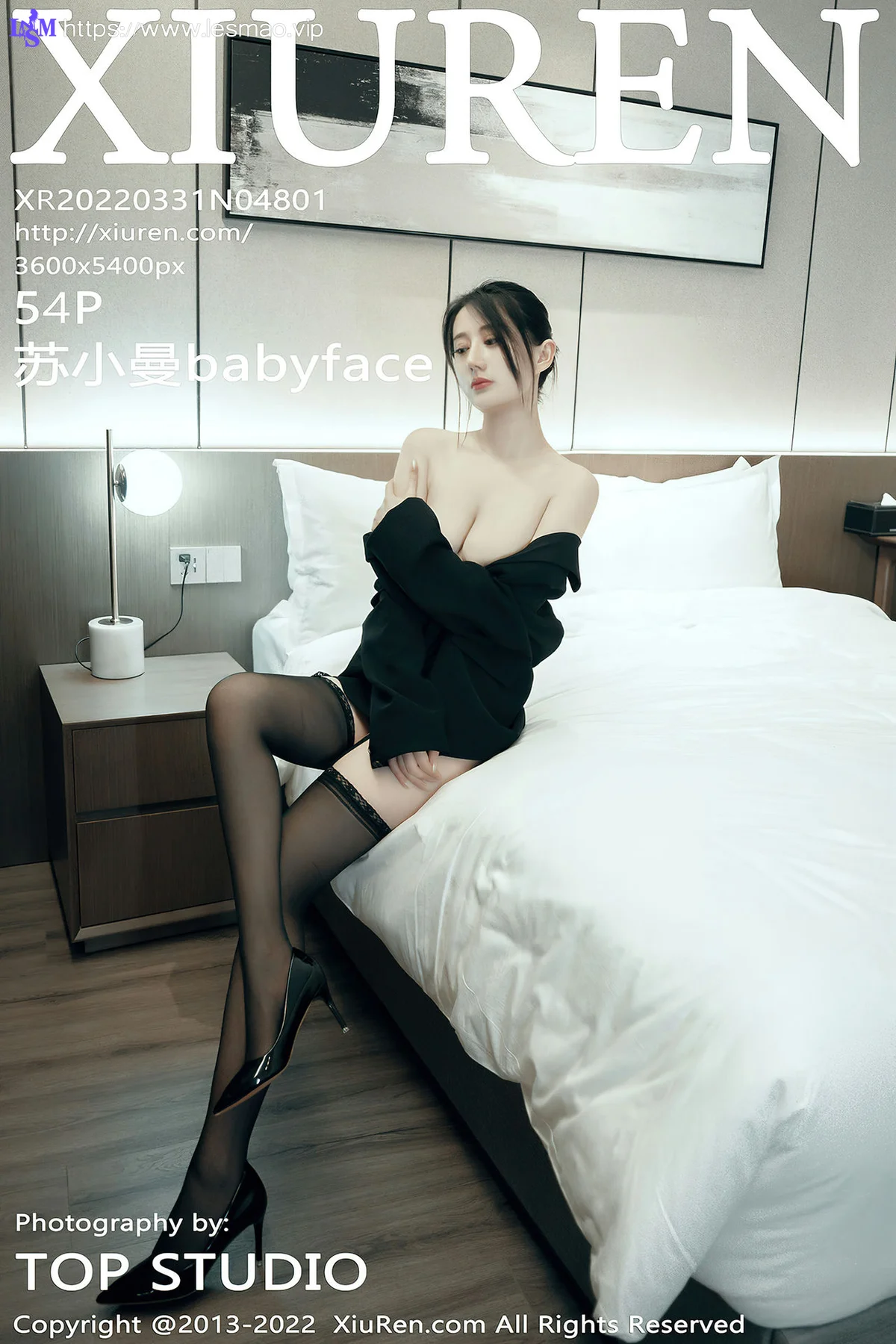 XiuRen 秀人 No.4801 魅惑黑丝 苏小曼babyface 性感写真3 - 55