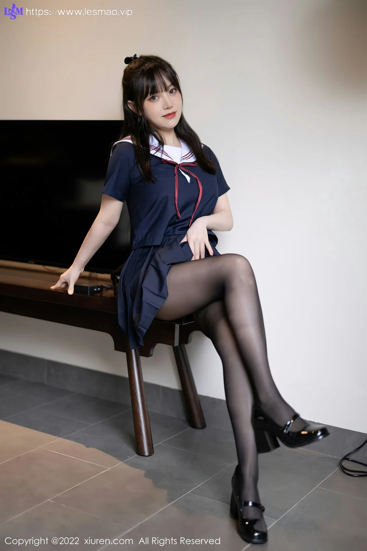 XiuRen 秀人 No.4826 诱人黑丝 豆瓣酱 性感写真1 - 24