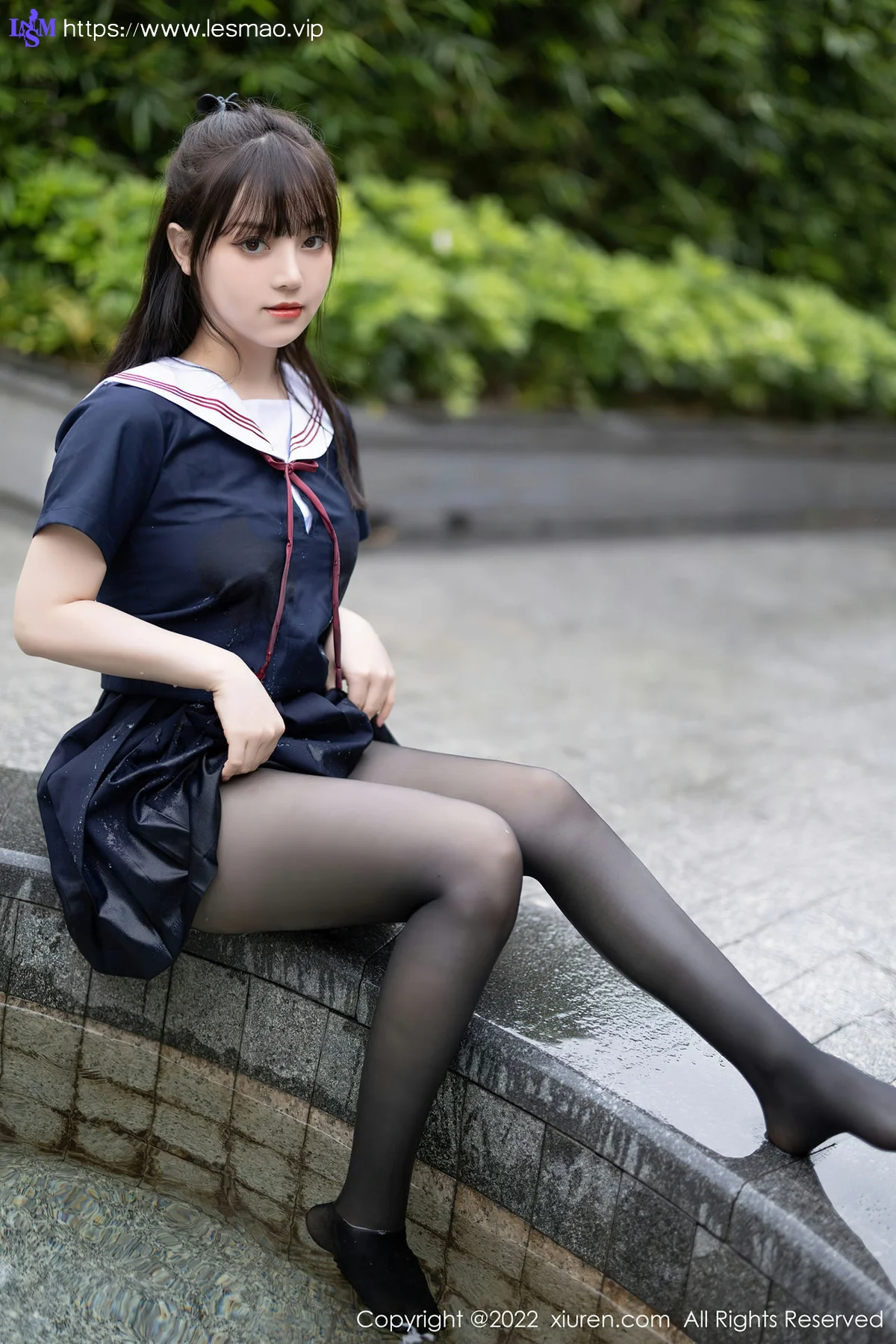 XiuRen 秀人 No.4826 诱人黑丝 豆瓣酱 性感写真1 - 33