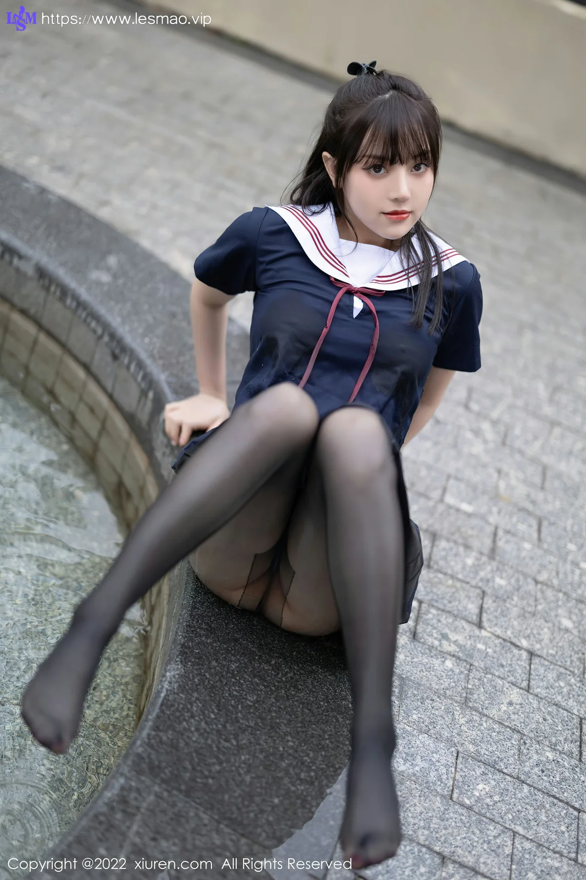 XiuRen 秀人 No.4826 诱人黑丝 豆瓣酱 性感写真1 - 35