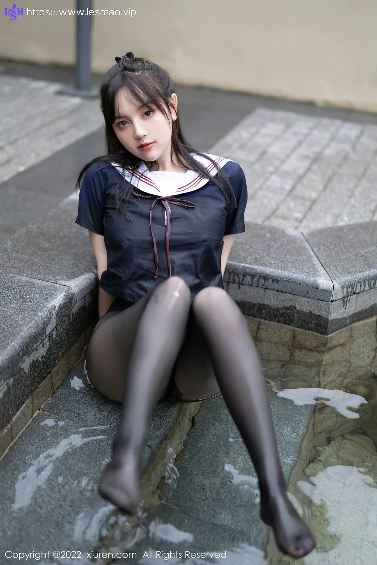 XiuRen 秀人 No.4826 诱人黑丝 豆瓣酱 性感写真1 - 50