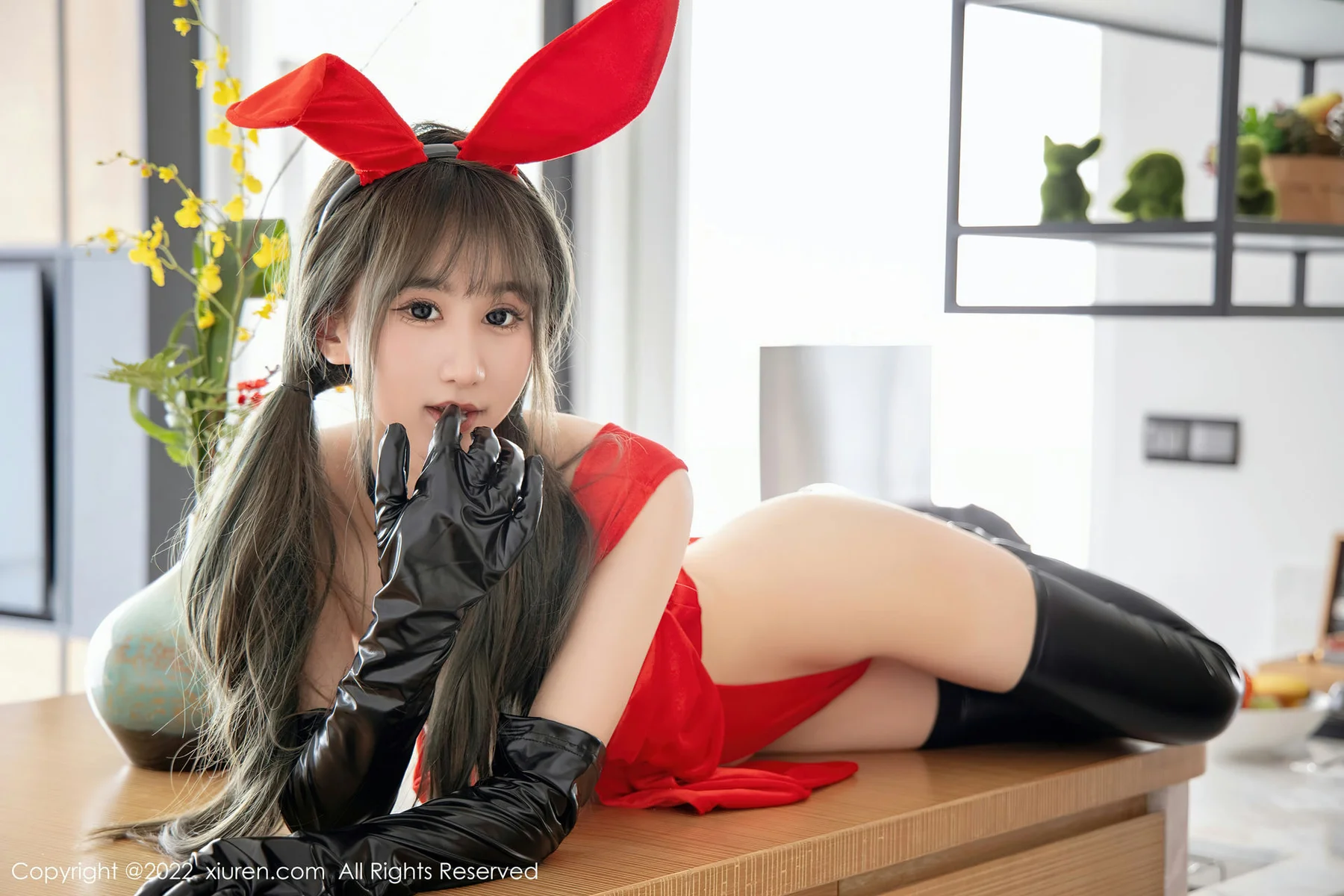 XiuRen 秀人 No.4828 兔子装装扮 小果冻儿 性感写真11 - 45