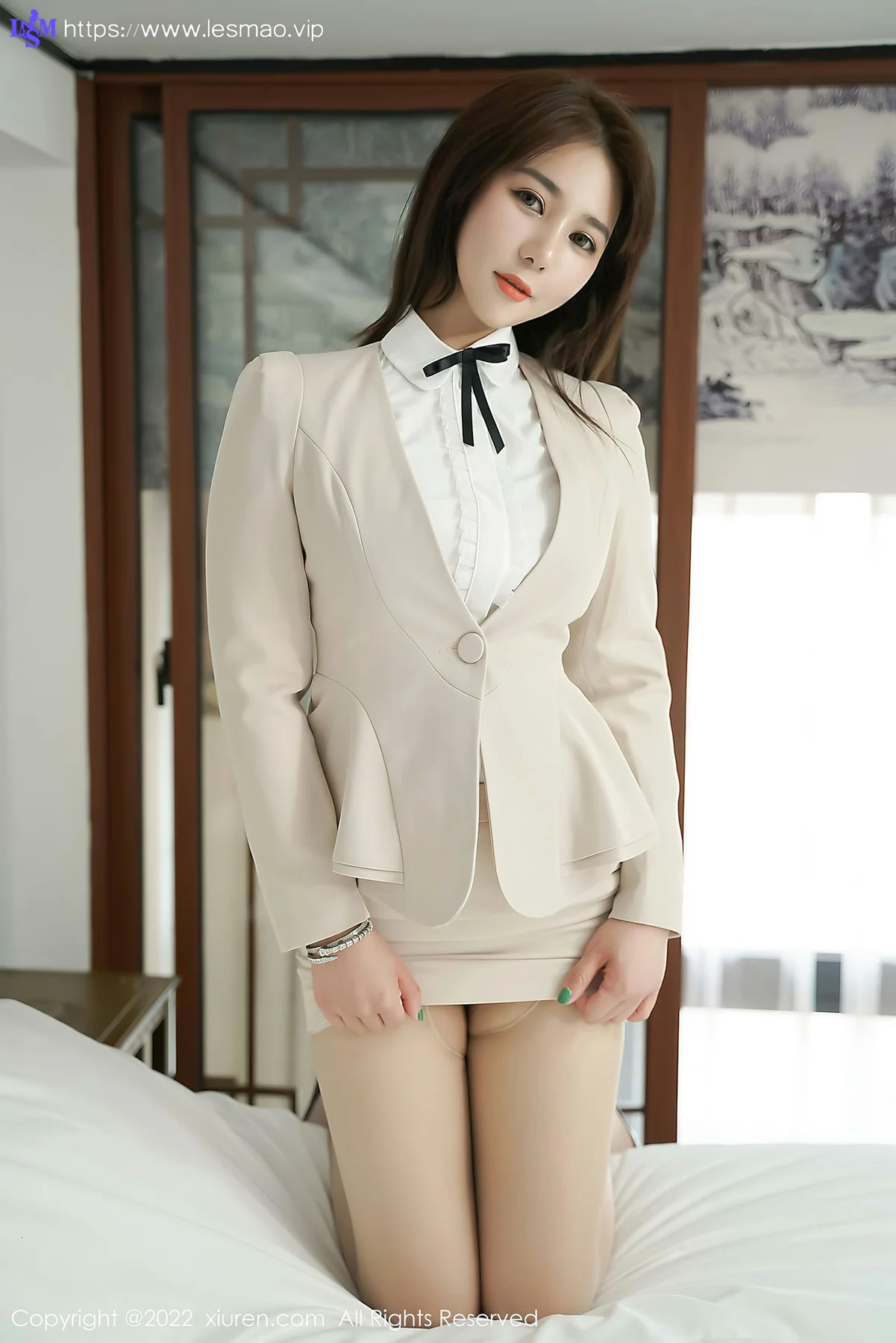 XiuRen 秀人 No.4830 魅惑原色丝袜 fairy如歌 性感写真 - 15