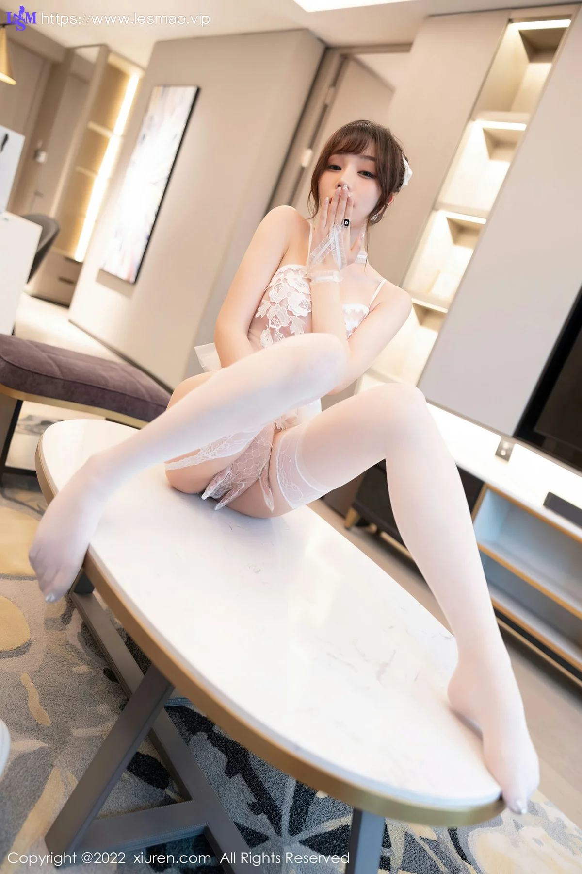XiuRen 秀人 No.4840 蕾丝内衣 芝芝Booty 性感写真1 - 40