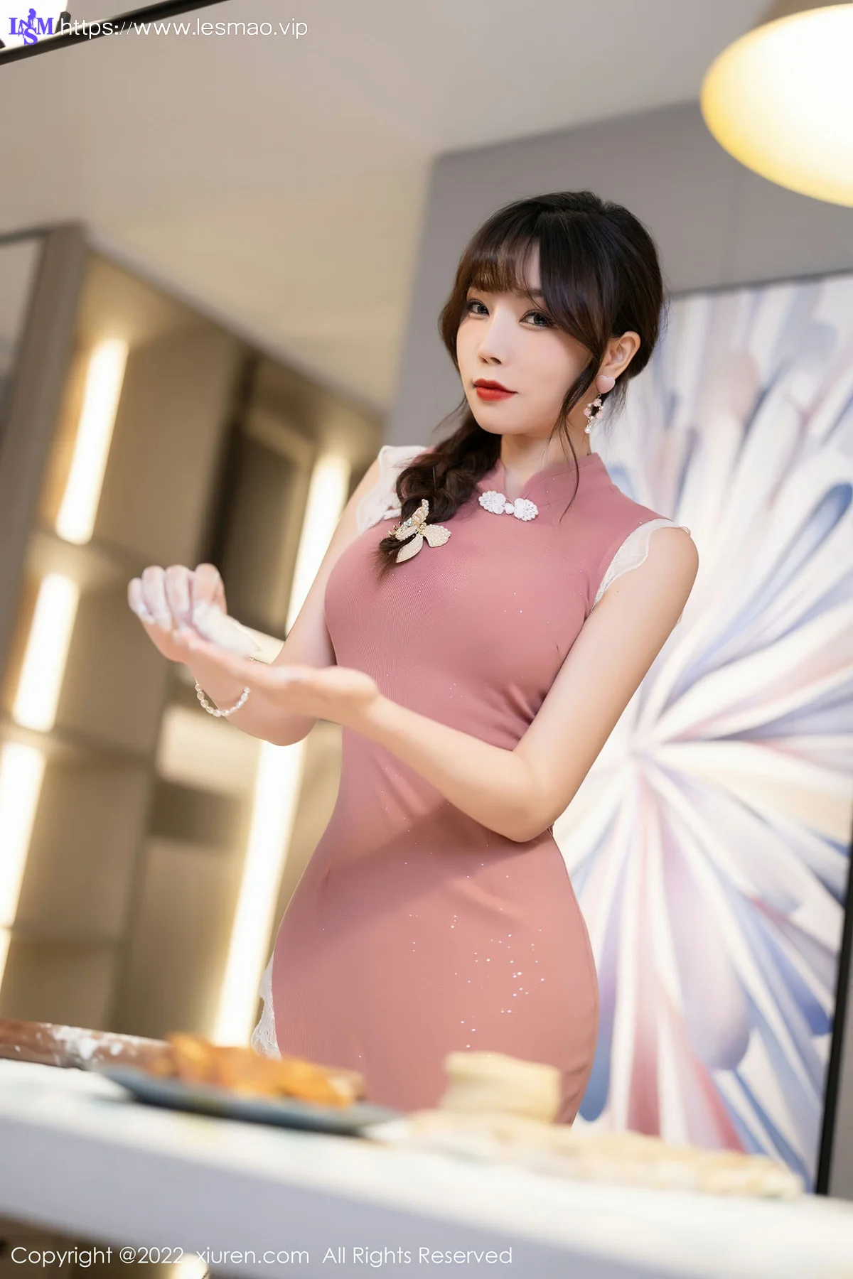 XiuRen 秀人 No.4848 厨娘角色扮演 芝芝Booty 性感写真3 - 12