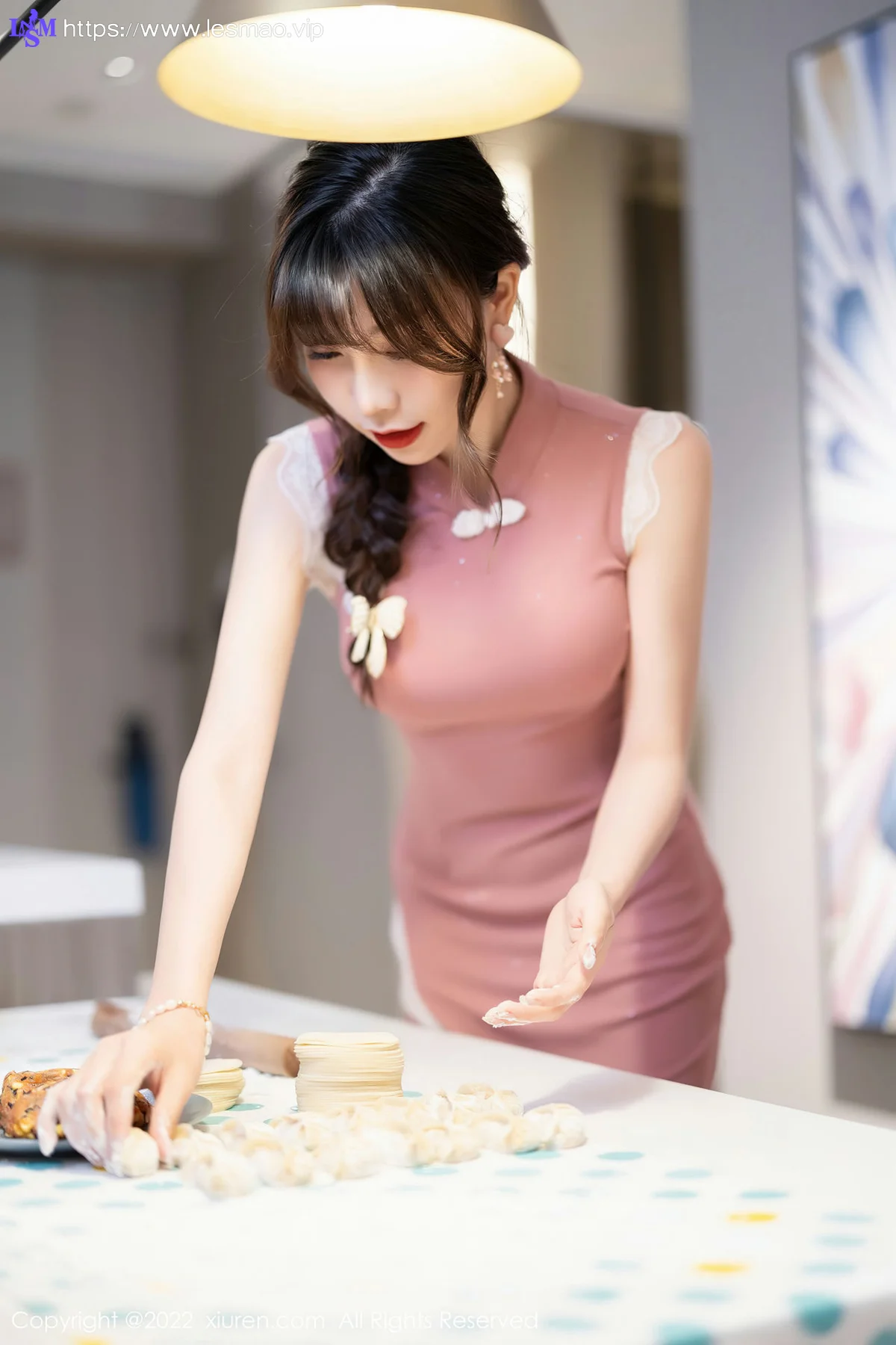 XiuRen 秀人 No.4848 厨娘角色扮演 芝芝Booty 性感写真3 - 14