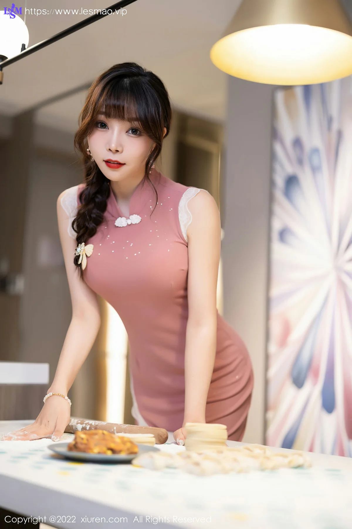 XiuRen 秀人 No.4848 厨娘角色扮演 芝芝Booty 性感写真3 - 15