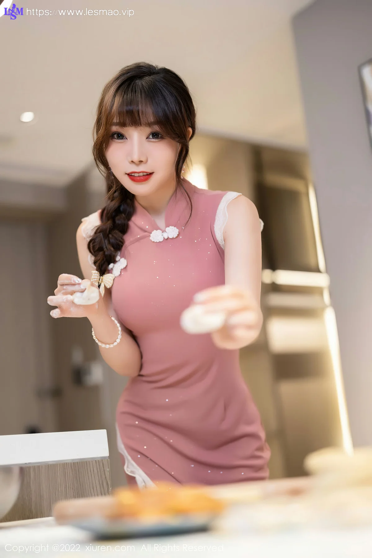 XiuRen 秀人 No.4848 厨娘角色扮演 芝芝Booty 性感写真3 - 25