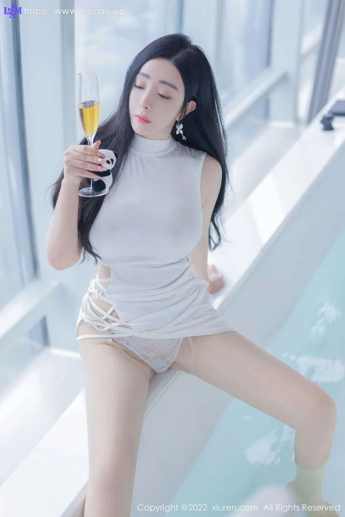 XiuRen 秀人 No.4855 连衣长裙 允爾 性感写真1 - 32