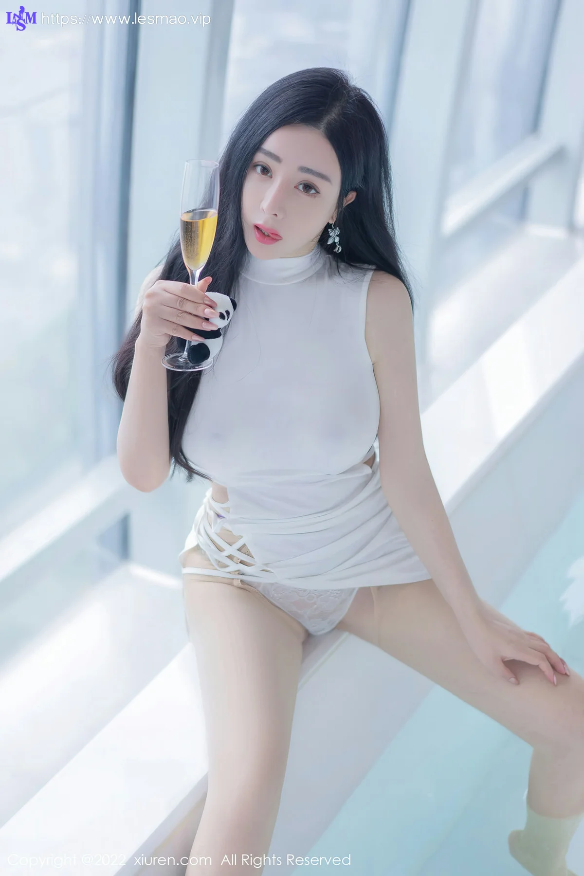 XiuRen 秀人 No.4855 连衣长裙 允爾 性感写真1 - 33