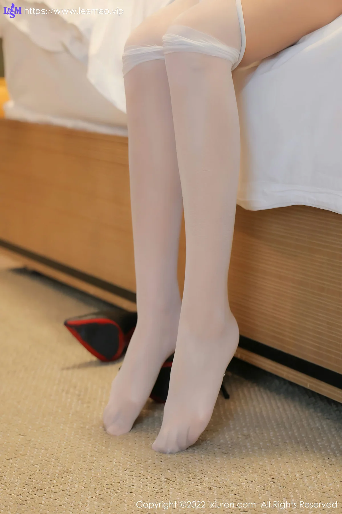 XiuRen 秀人 No.4857 白色轻透上衣 夏沫沫tifa 性感写真 - 53