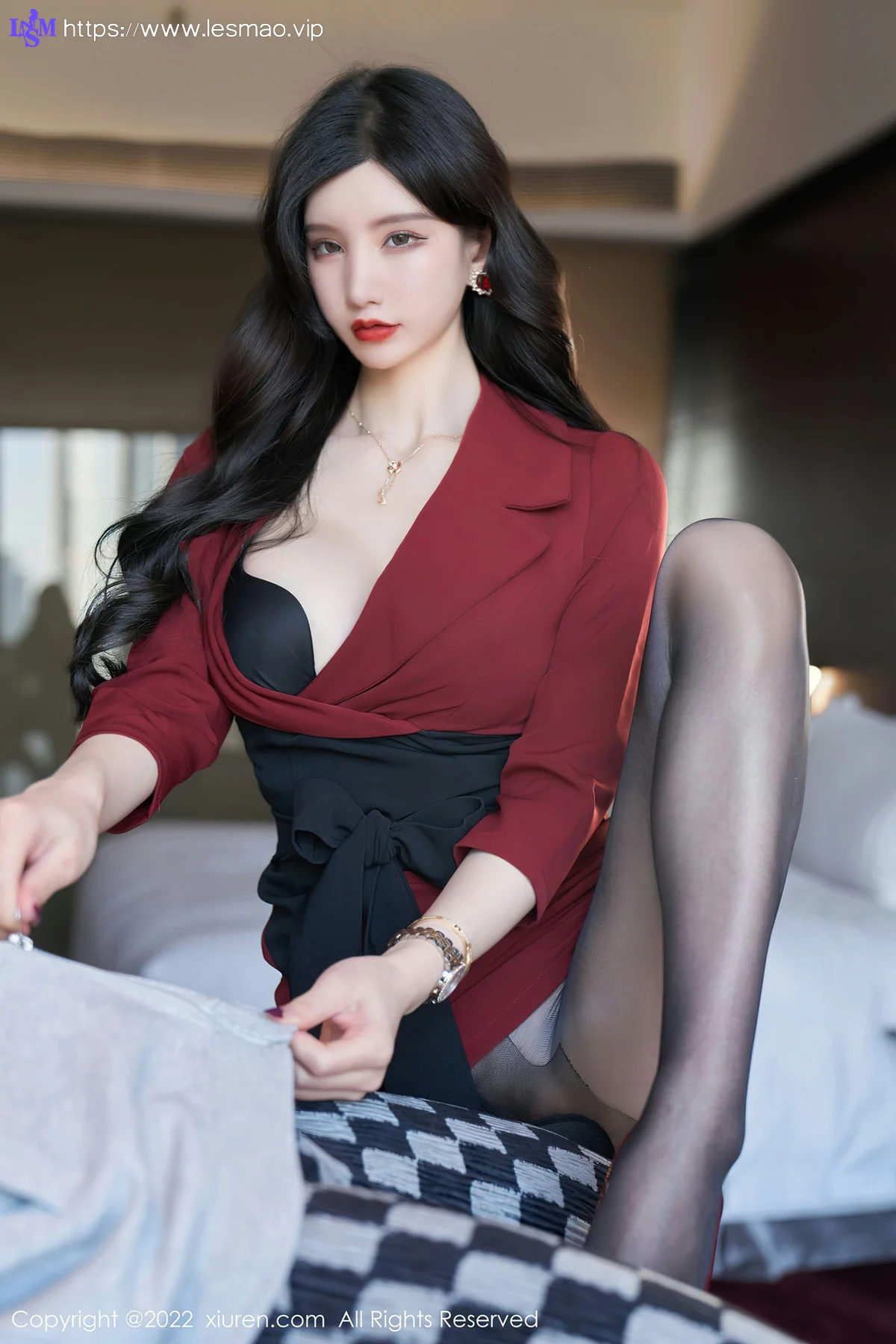 XiuRen 秀人 No.4877 诱人黑丝 周于希Sally 性感写真111 - 35