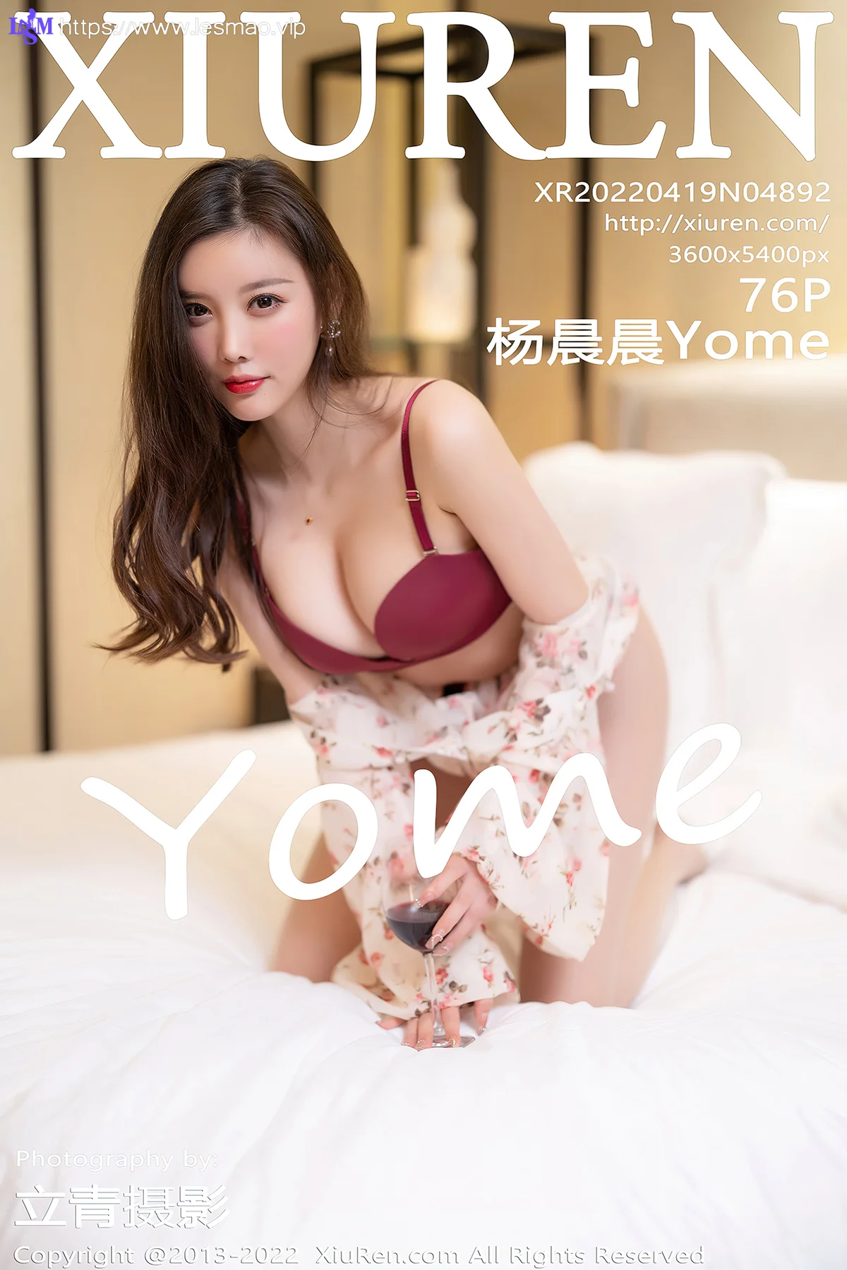 XiuRen 秀人 No.4892 花纹上衣 杨晨晨Yome 私房写真333 - 77