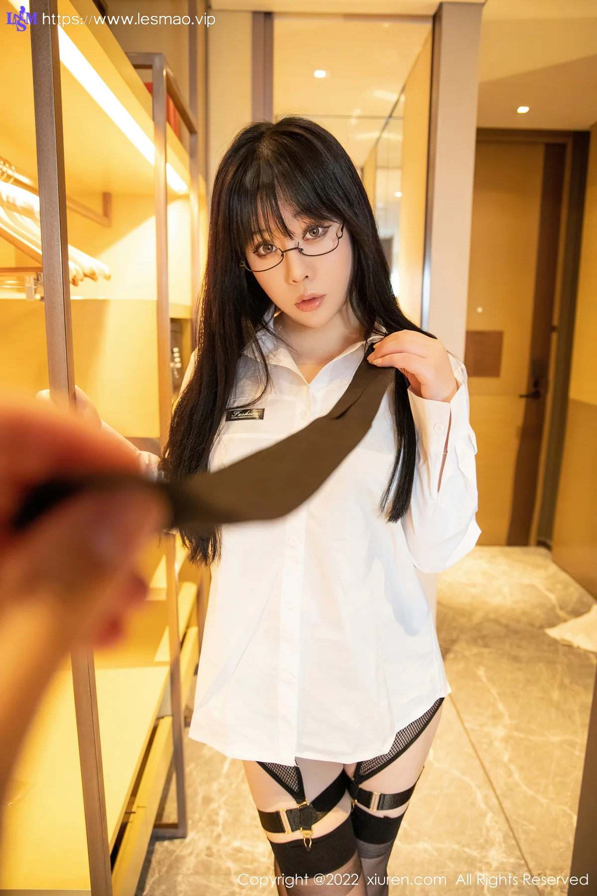 XiuRen 秀人 No.4894 网格内衣 徐媛媛 性感写真 - 13