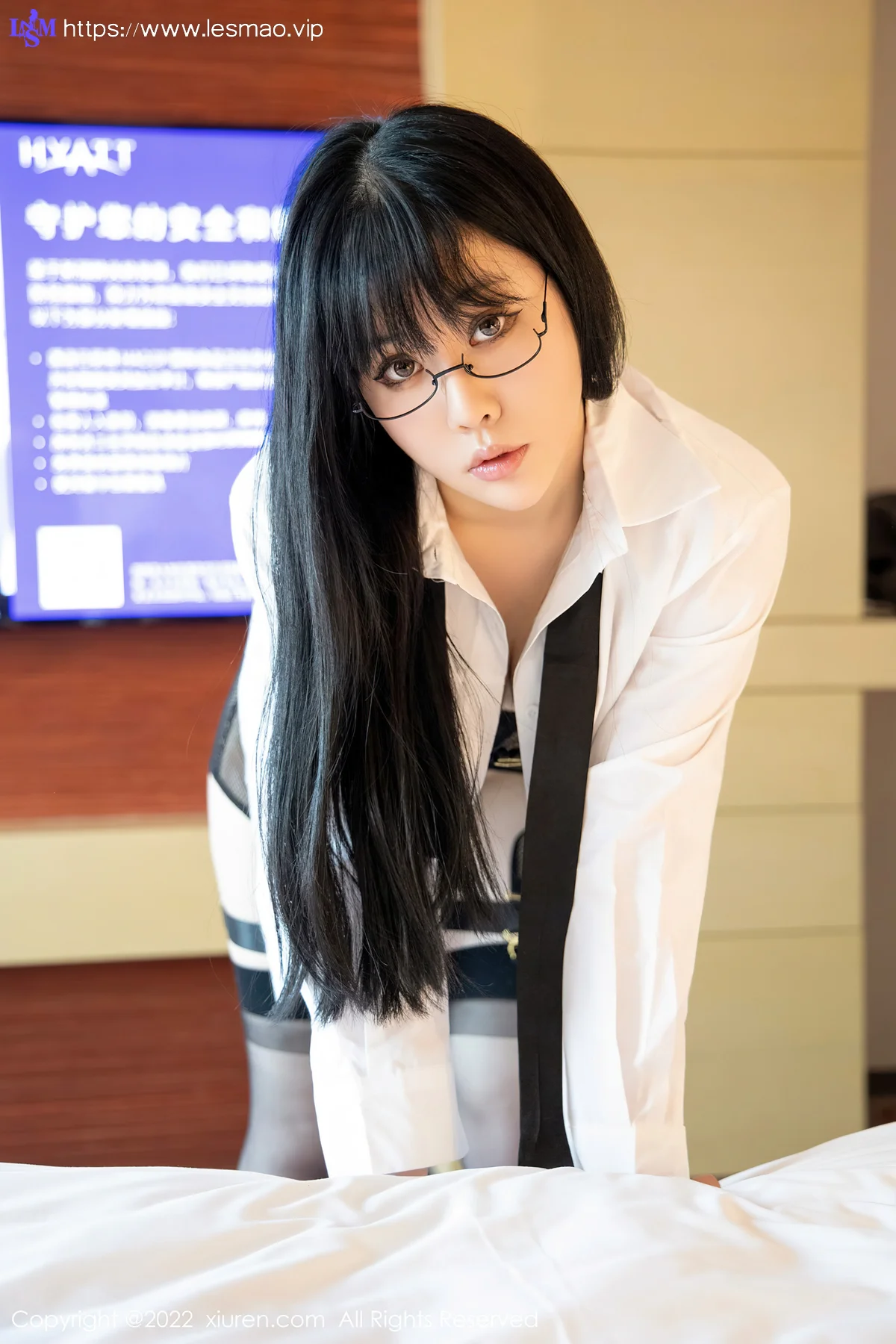 XiuRen 秀人 No.4894 网格内衣 徐媛媛 性感写真 - 22