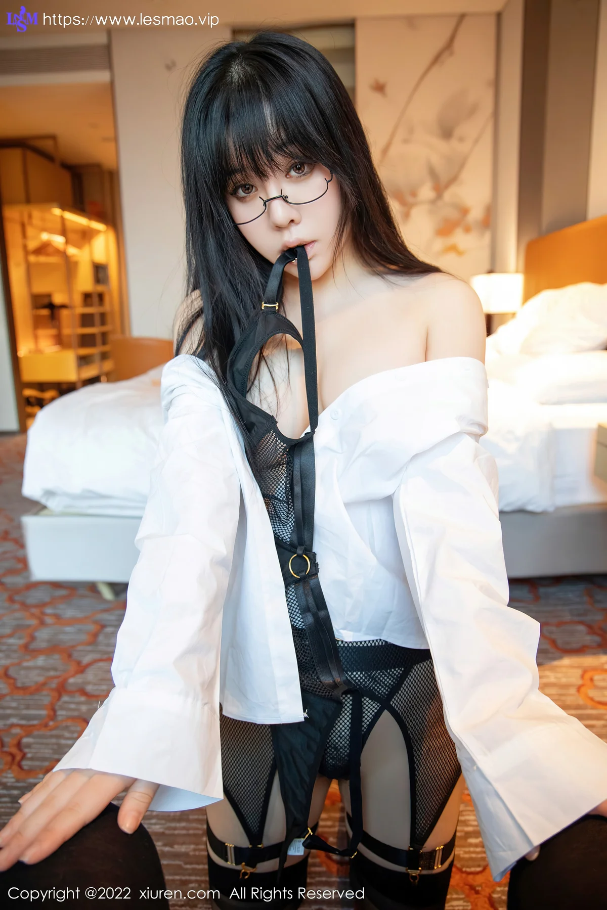XiuRen 秀人 No.4894 网格内衣 徐媛媛 性感写真 - 41
