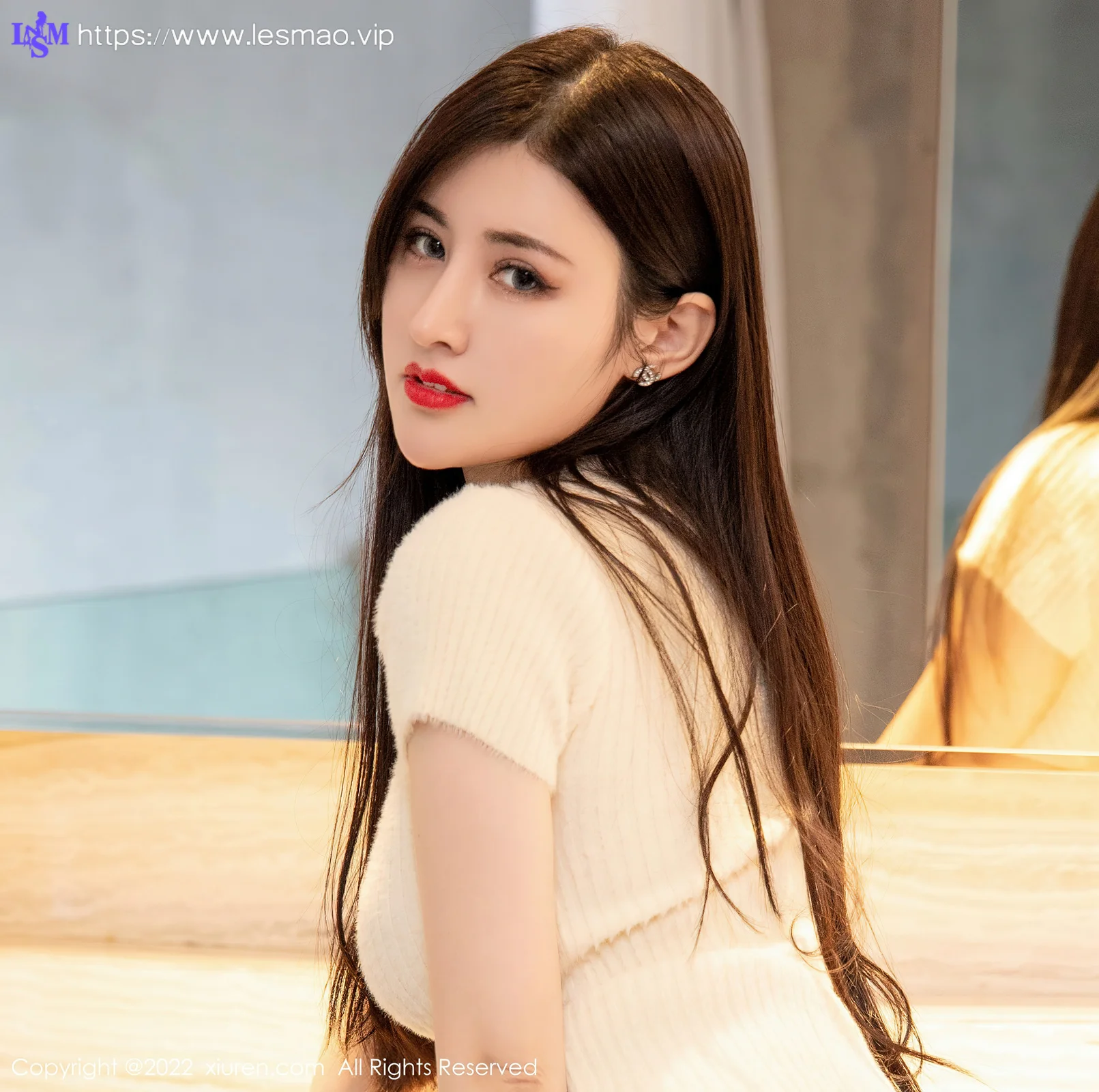 XiuRen 秀人 No.4907 米色上衣 诗诗kiki 性感写真22 - 12