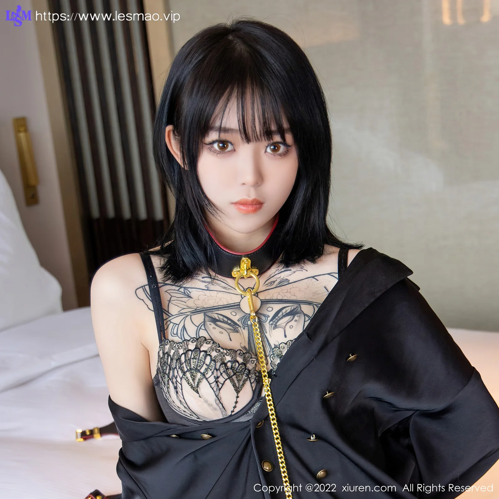 XiuRen 秀人 No.4927 黑色蕾丝内衣 奶瓶. 性感写真1 - 51
