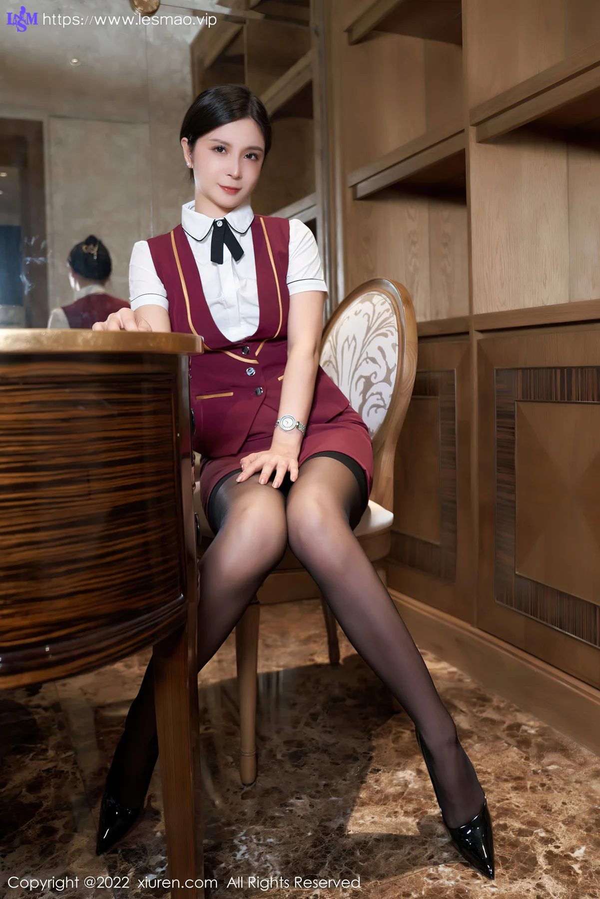 XiuRen 秀人 No.4939 黑蕾丝内衣 小蛮妖Yummy 三亚旅拍3 - 15