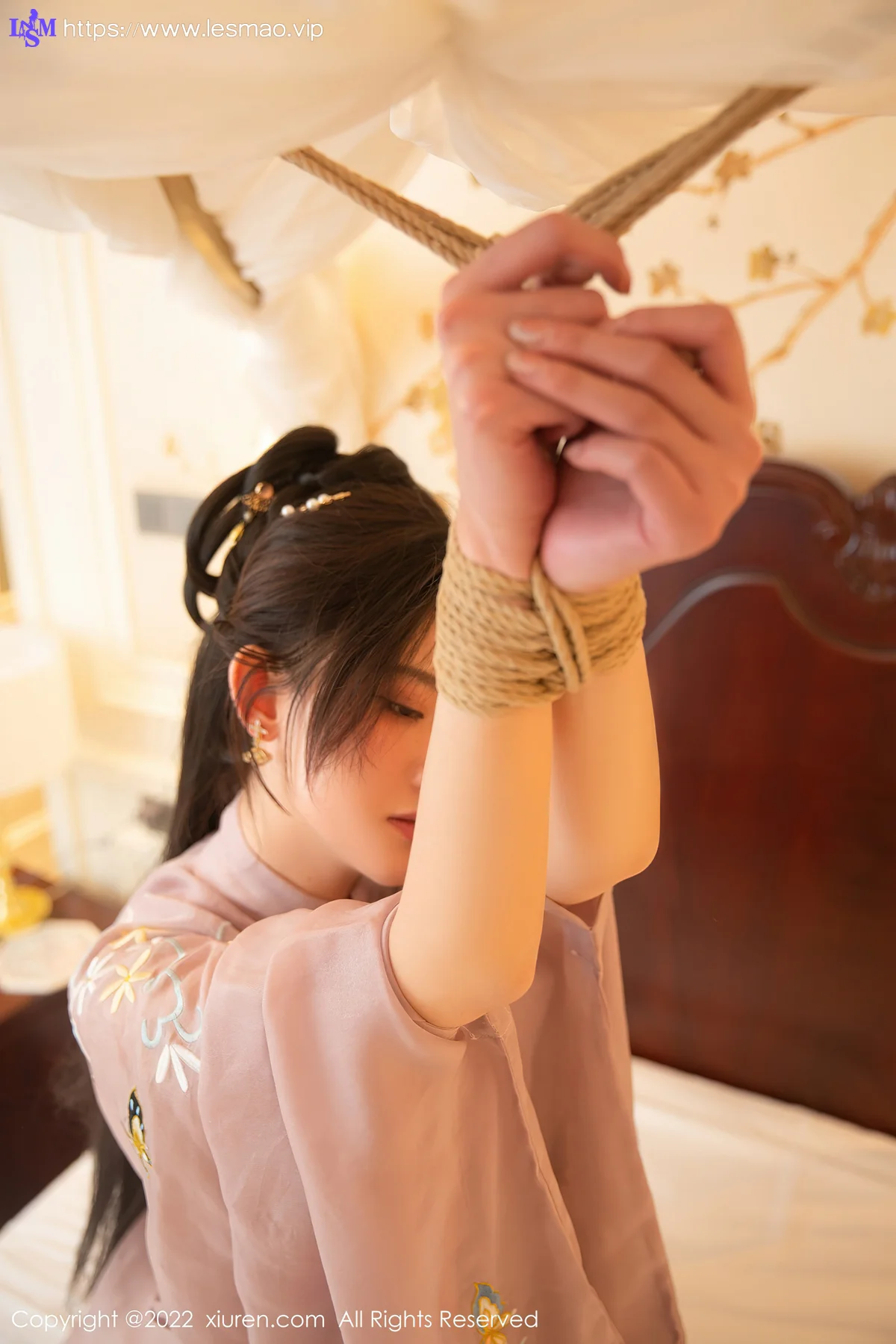 XiuRen 秀人 No.4945 古装服饰拍摄  就是阿朱啊 性感写真11 - 19