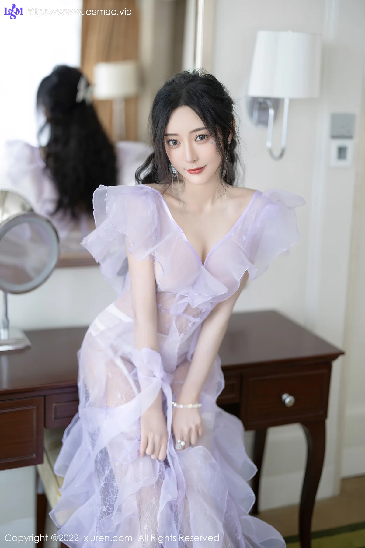 XiuRen 秀人 No.4949 薄纱透视 王馨瑶yanni 厦门旅拍111 - 35