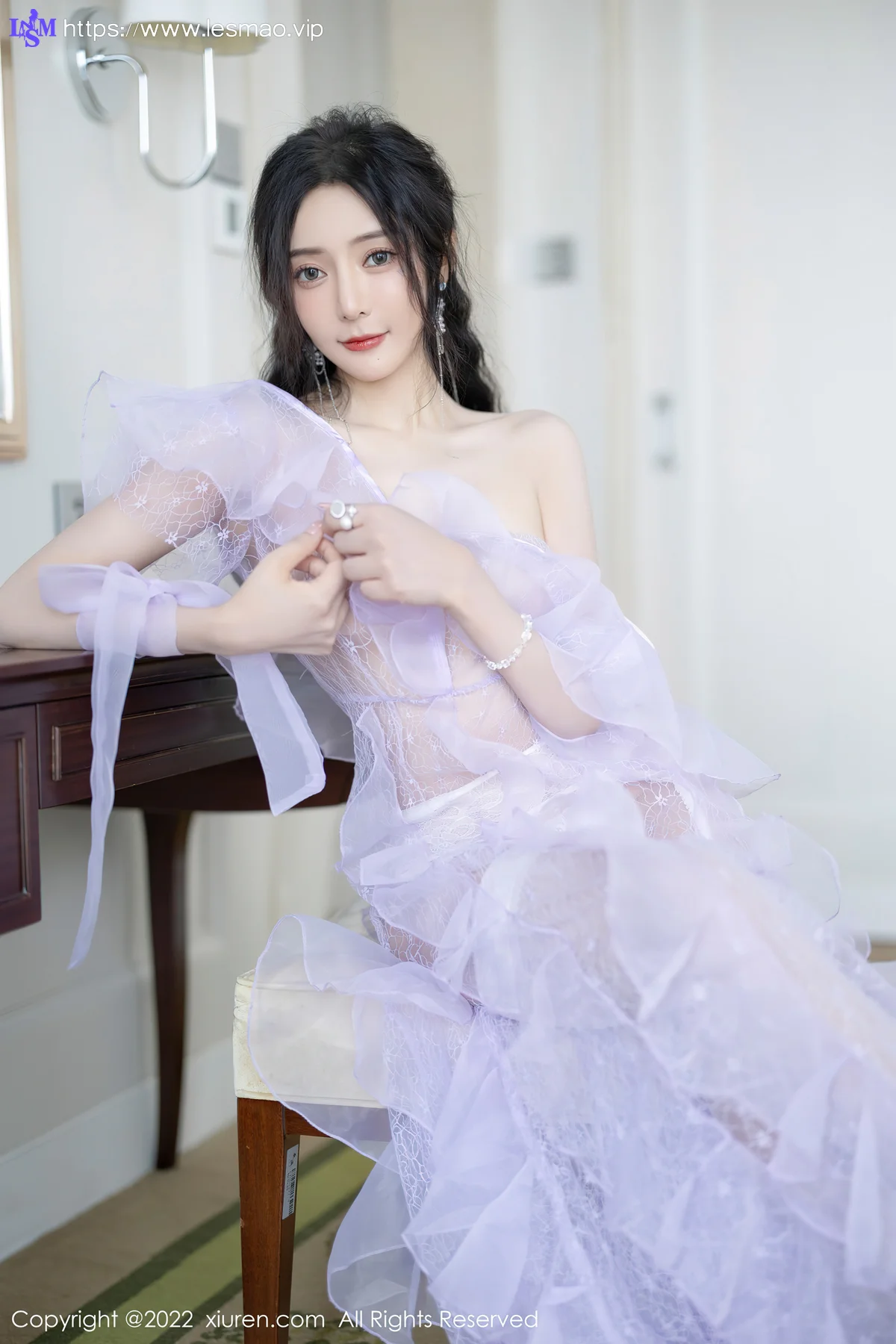 XiuRen 秀人 No.4949 薄纱透视 王馨瑶yanni 厦门旅拍111 - 51