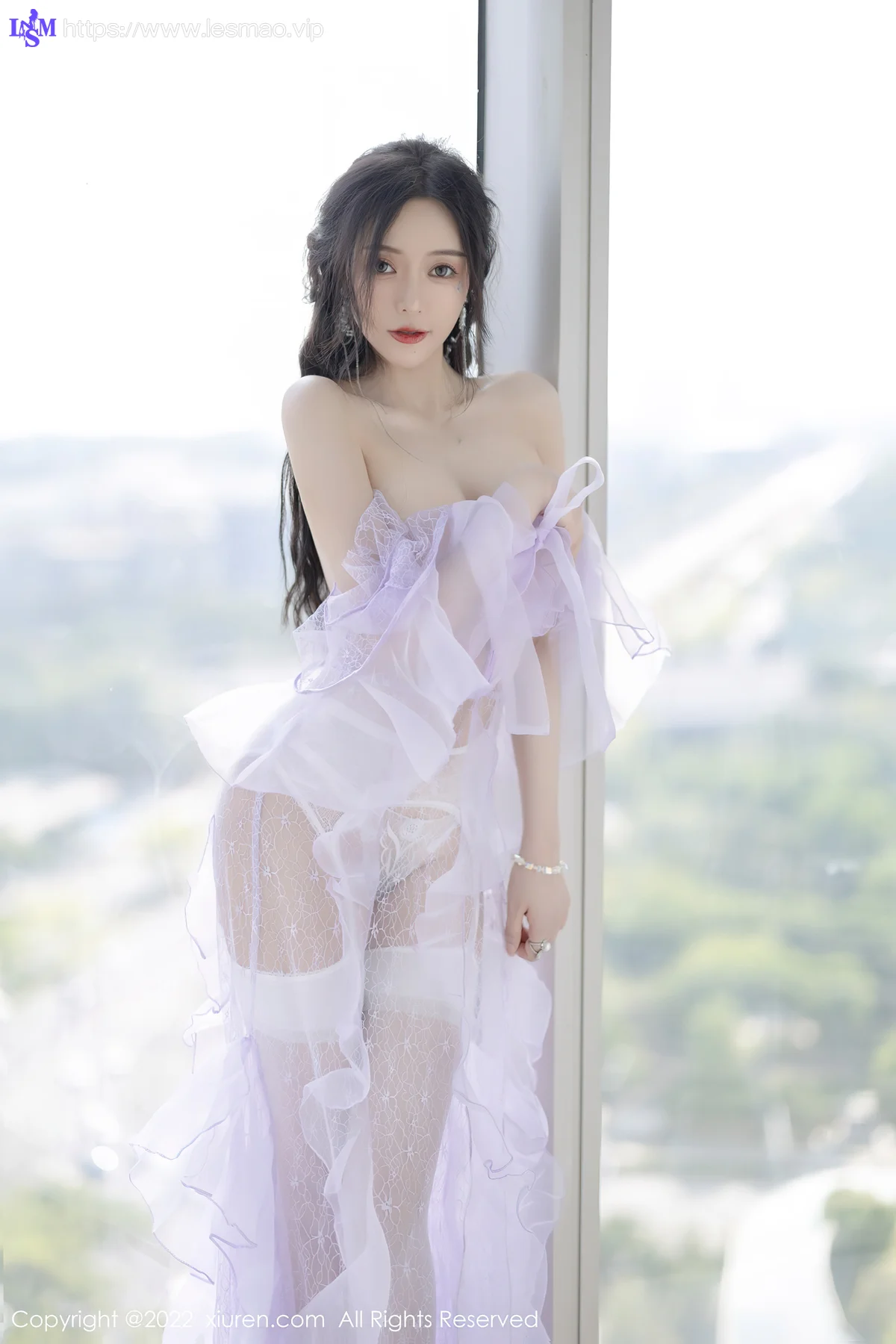 XiuRen 秀人 No.4949 薄纱透视 王馨瑶yanni 厦门旅拍111 - 58