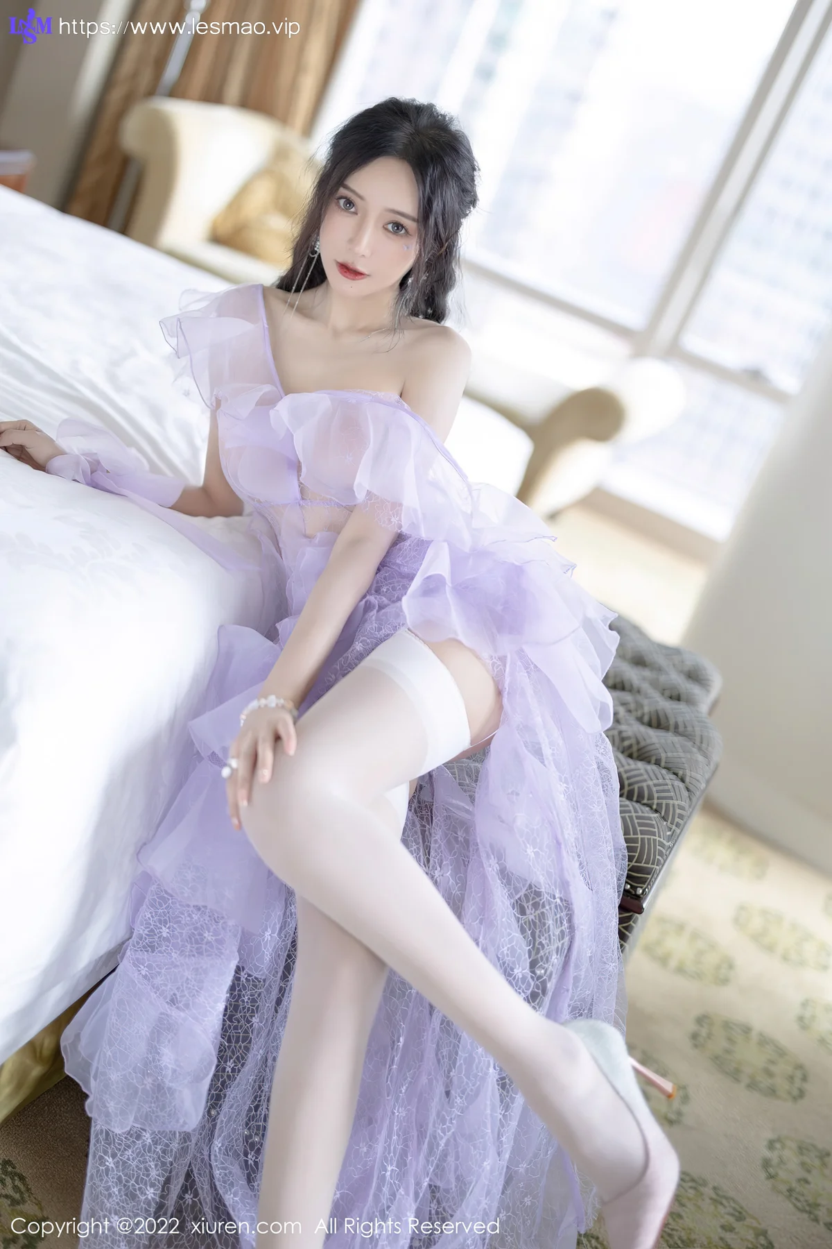 XiuRen 秀人 No.4949 薄纱透视 王馨瑶yanni 厦门旅拍111 - 62