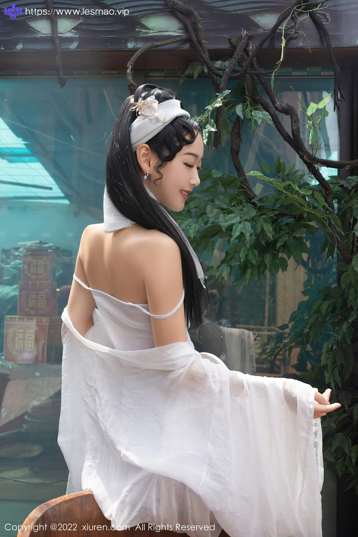 XiuRen 秀人 No.4952 古装服饰拍摄 唐安琪和陆萱萱 性感写真111 - 13
