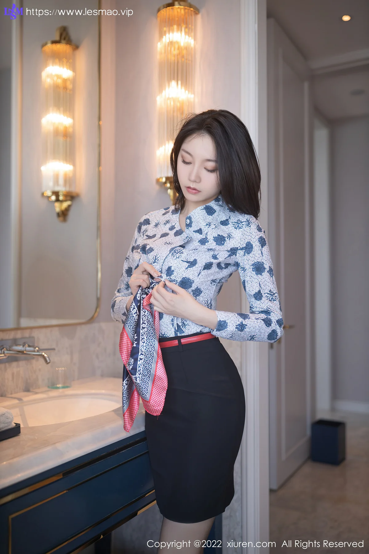 XiuRen 秀人 No.4962 性感空姐制服 安然anran 珠三角旅拍11 - 13