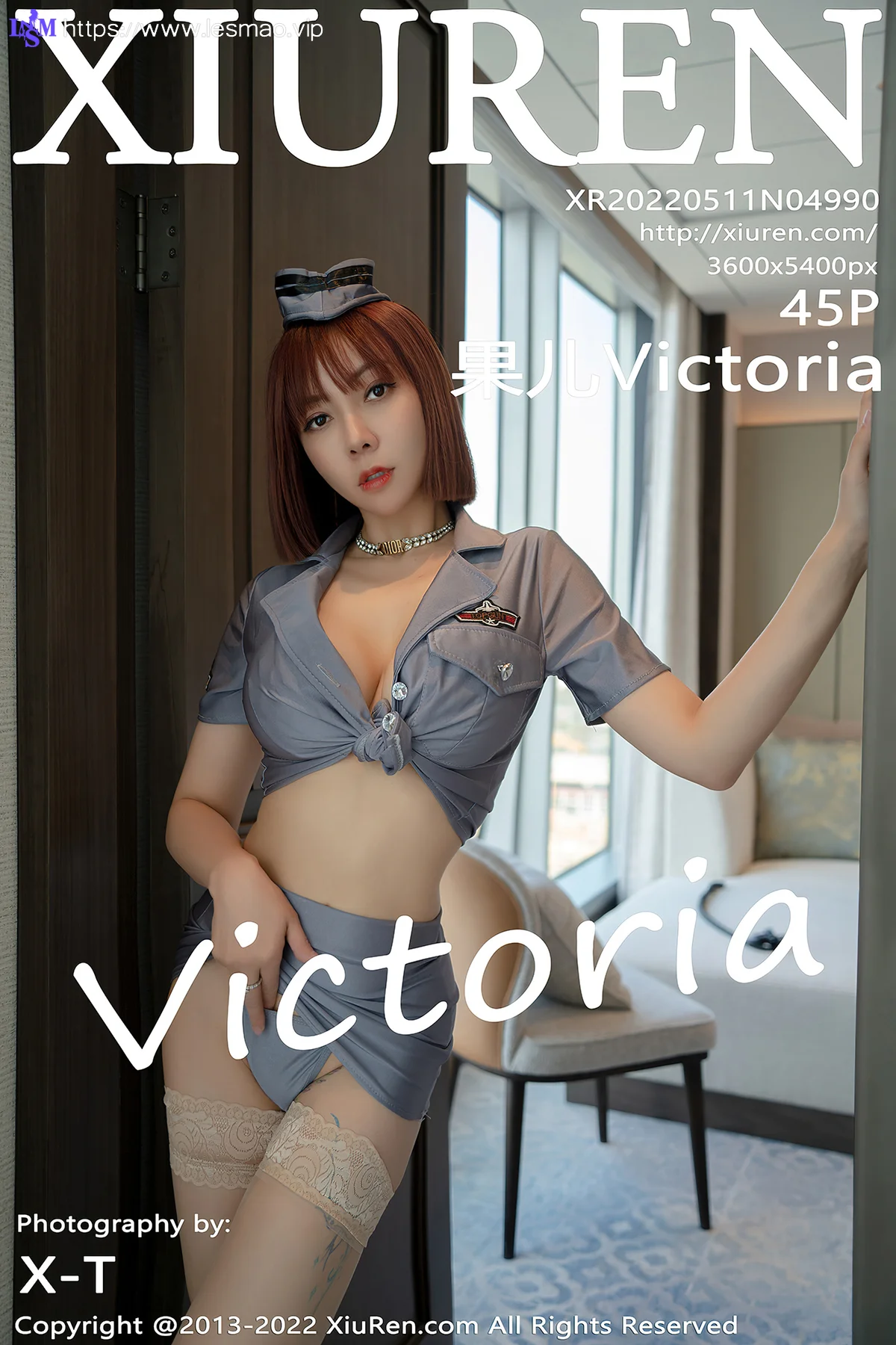 XiuRen 秀人 No.4990 性感制服 果儿Victoria 西双版纳旅拍 - 32