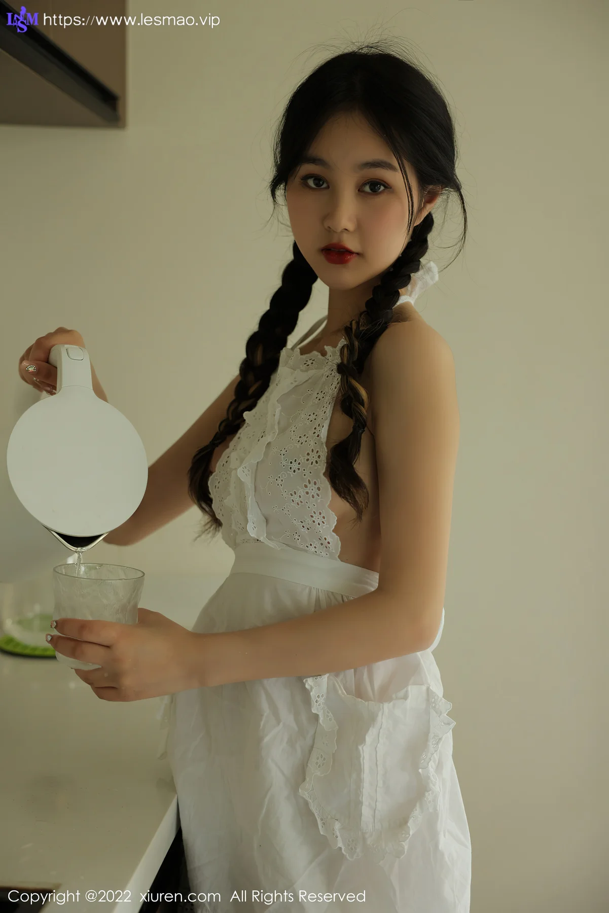 XiuRen 秀人 No.4992 白色轻透 谢晚晚 性感写真2 - 12