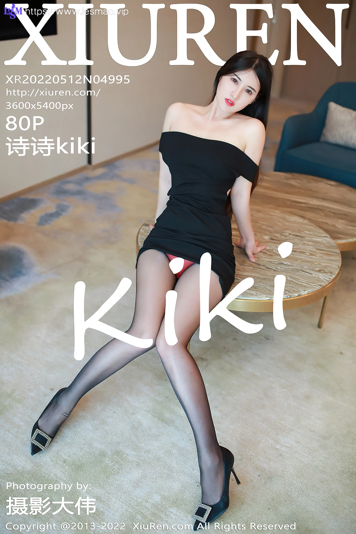 XiuRen 秀人 No.4995 魅惑黑丝 诗诗kiki 性感写真1 - 81