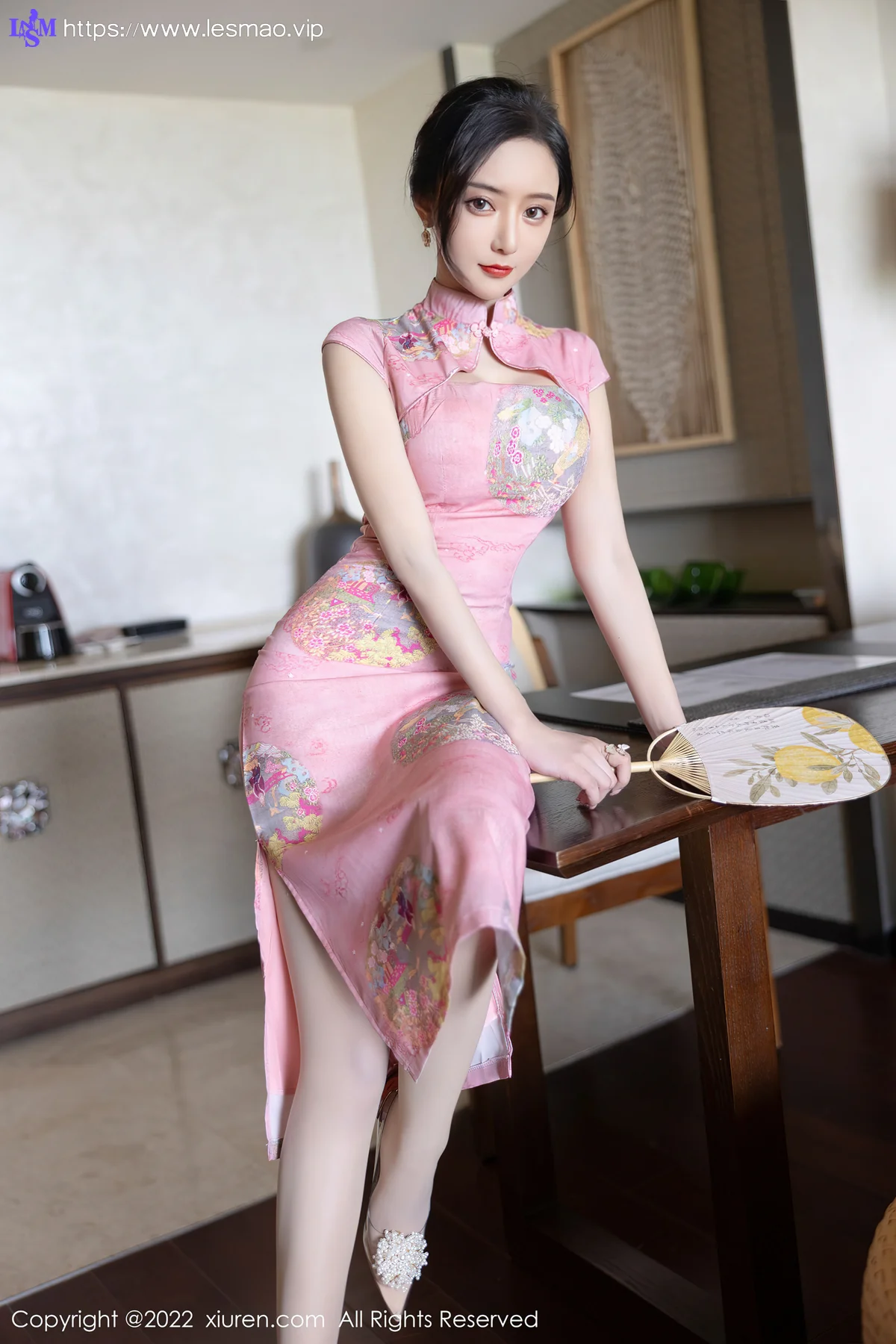 XiuRen 秀人 No.5007 粉红色旗袍 王馨瑶yanni 厦门旅拍11 - 20