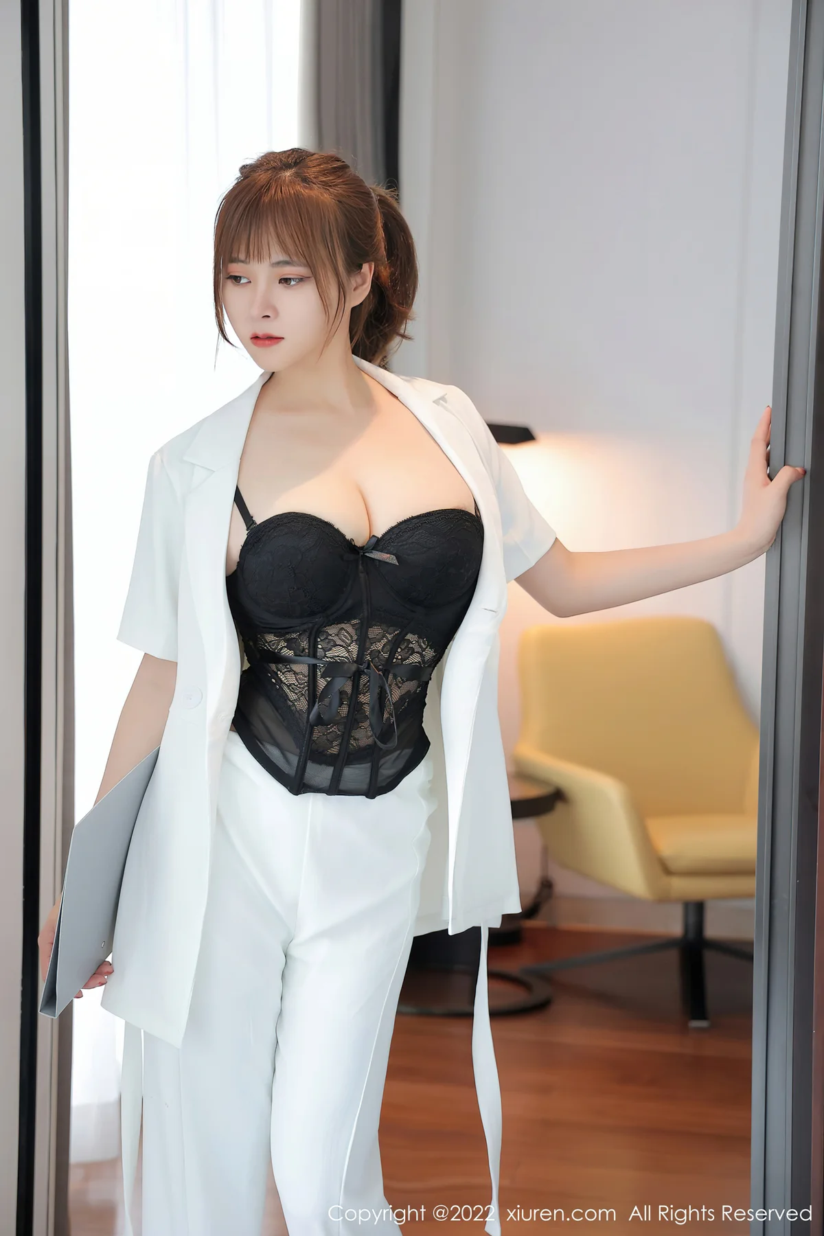 XiuRen 秀人 No.5019 室内场景Ol装扮 奈沐子 性感写真3 - 25