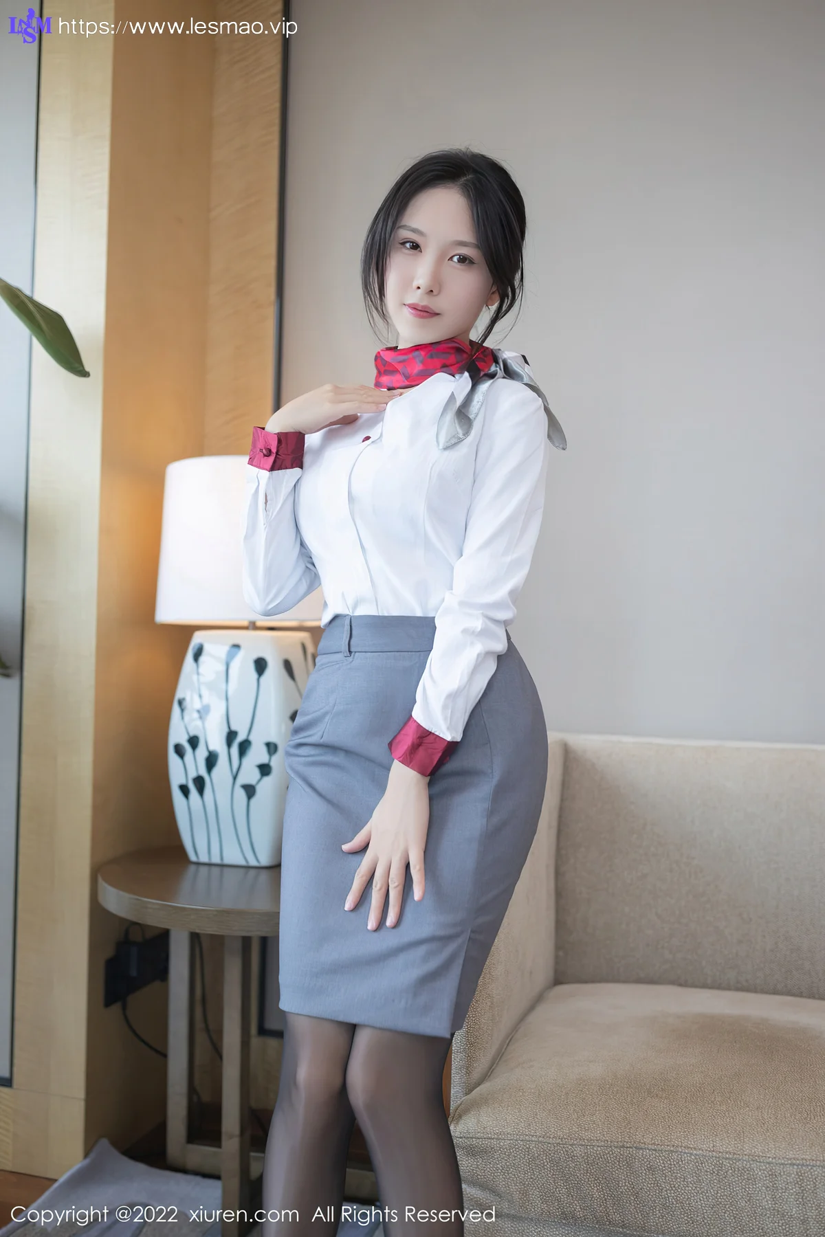 XiuRen 秀人 No.5027 空姐制服拍摄 利世 性感写真1 - 21