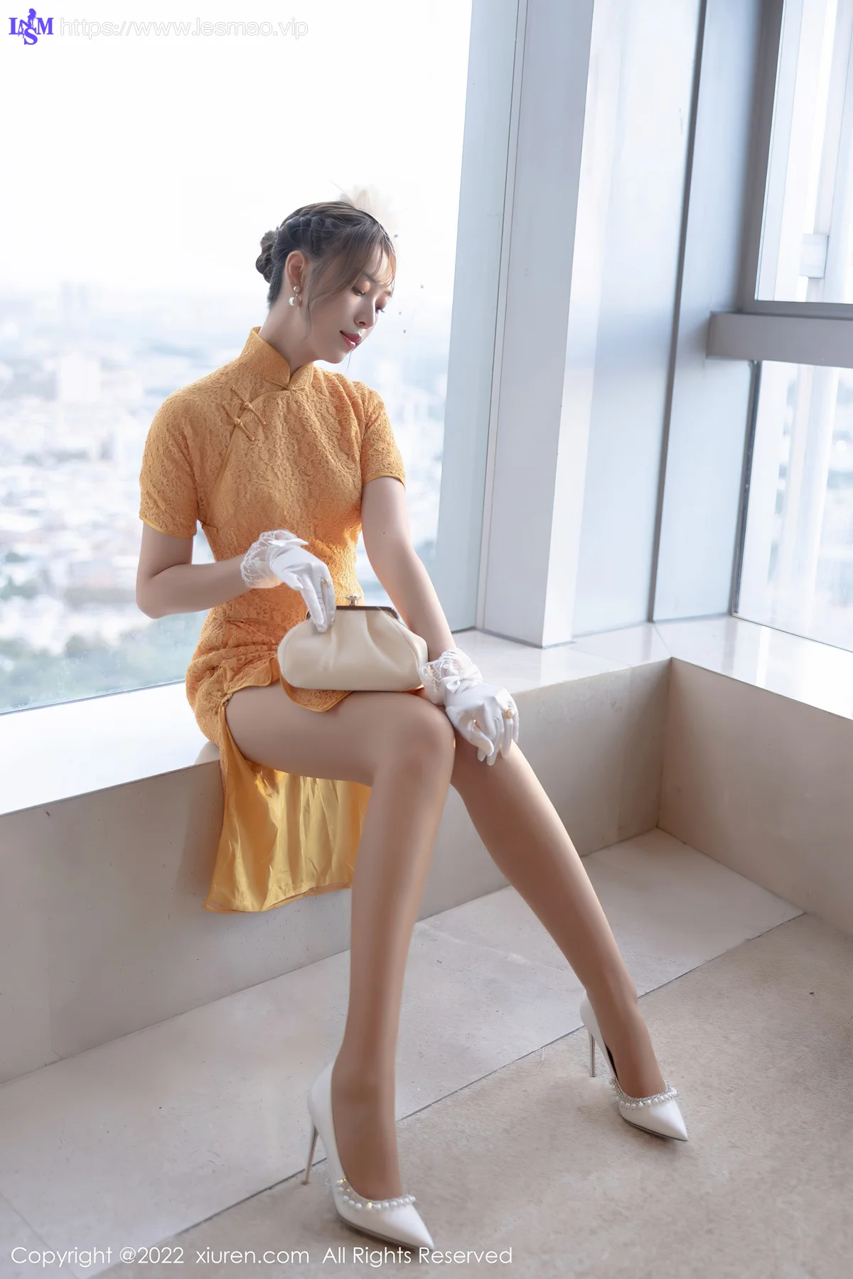 XiuRen 秀人 No.5029 短款旗袍 郑颖姗 性感写真22 - 12