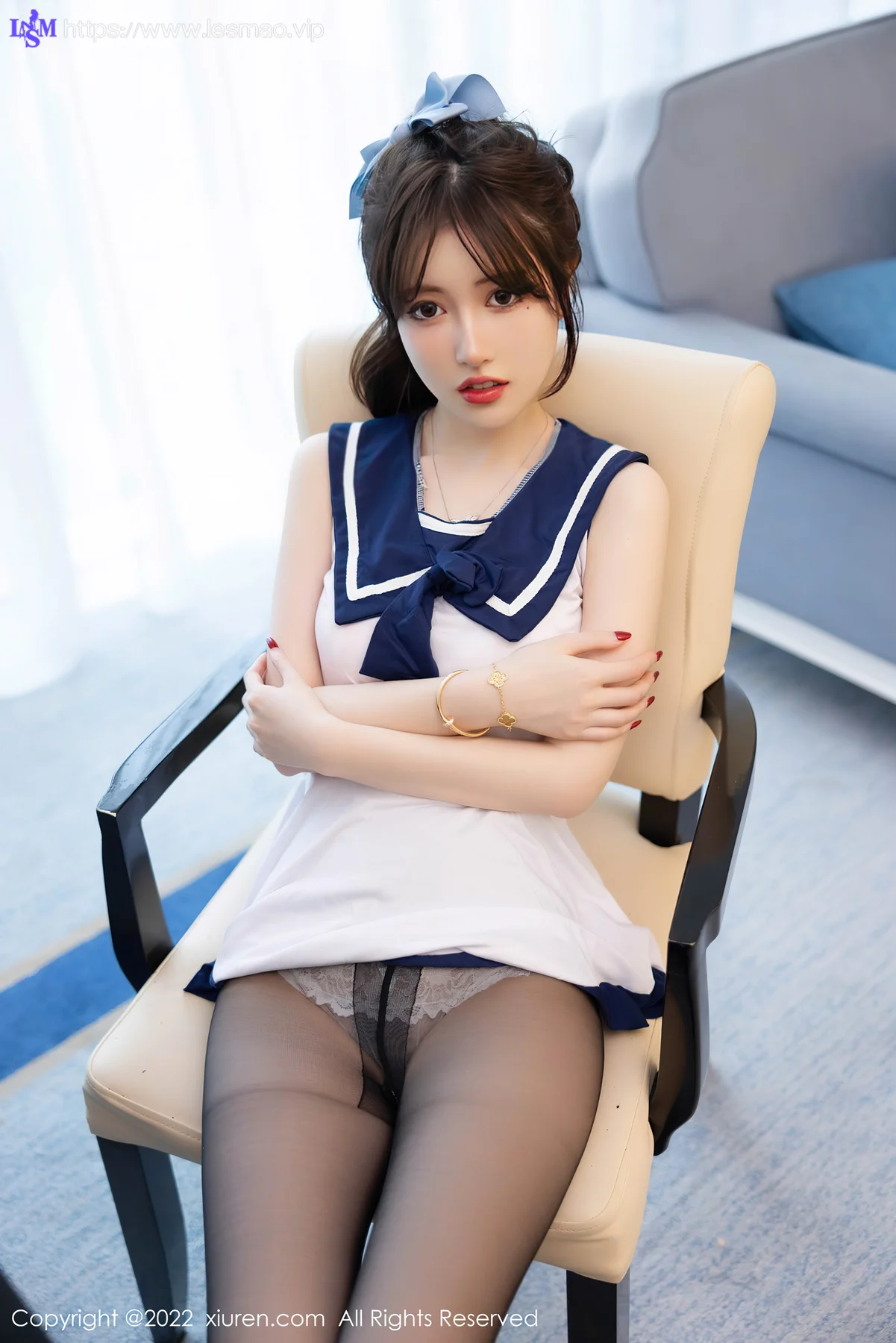 XiuRen 秀人 No.5032 性感白色上衣 美桃酱 海南心愿旅拍11 - 14